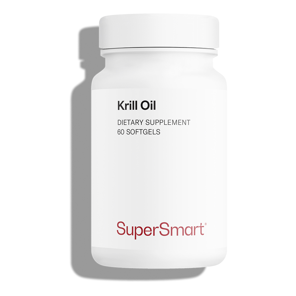 Krill Oil Supplément 590 mg Naturellement Riche en Oméga3 avec de