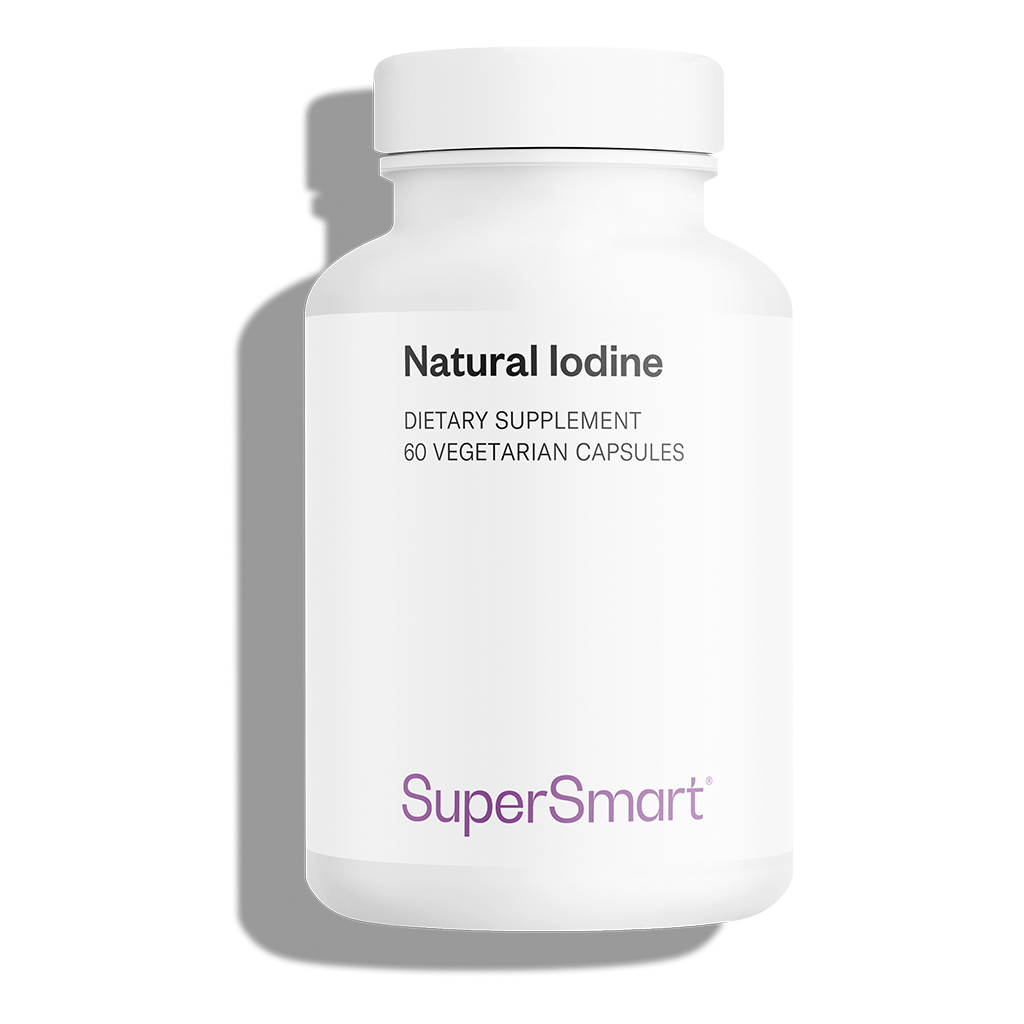 Natural Iodine Supplément Conçu pour Favoriser la Santé de la Thyroïde