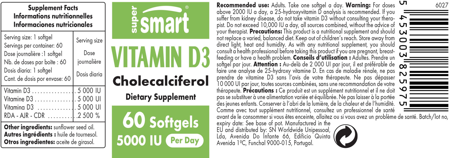 Vitamin D3 Supplement 