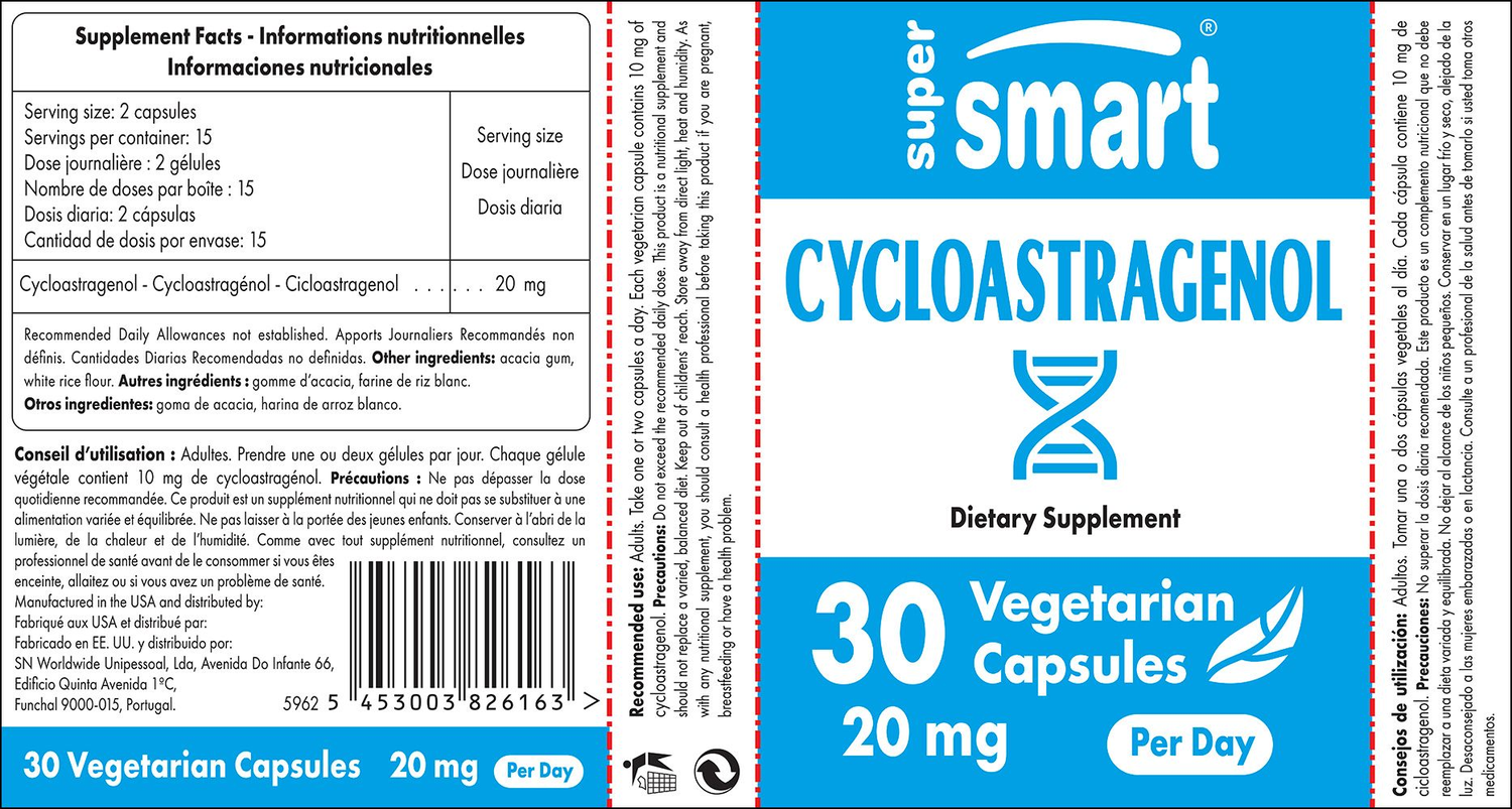 Cycloastragenol Supplement