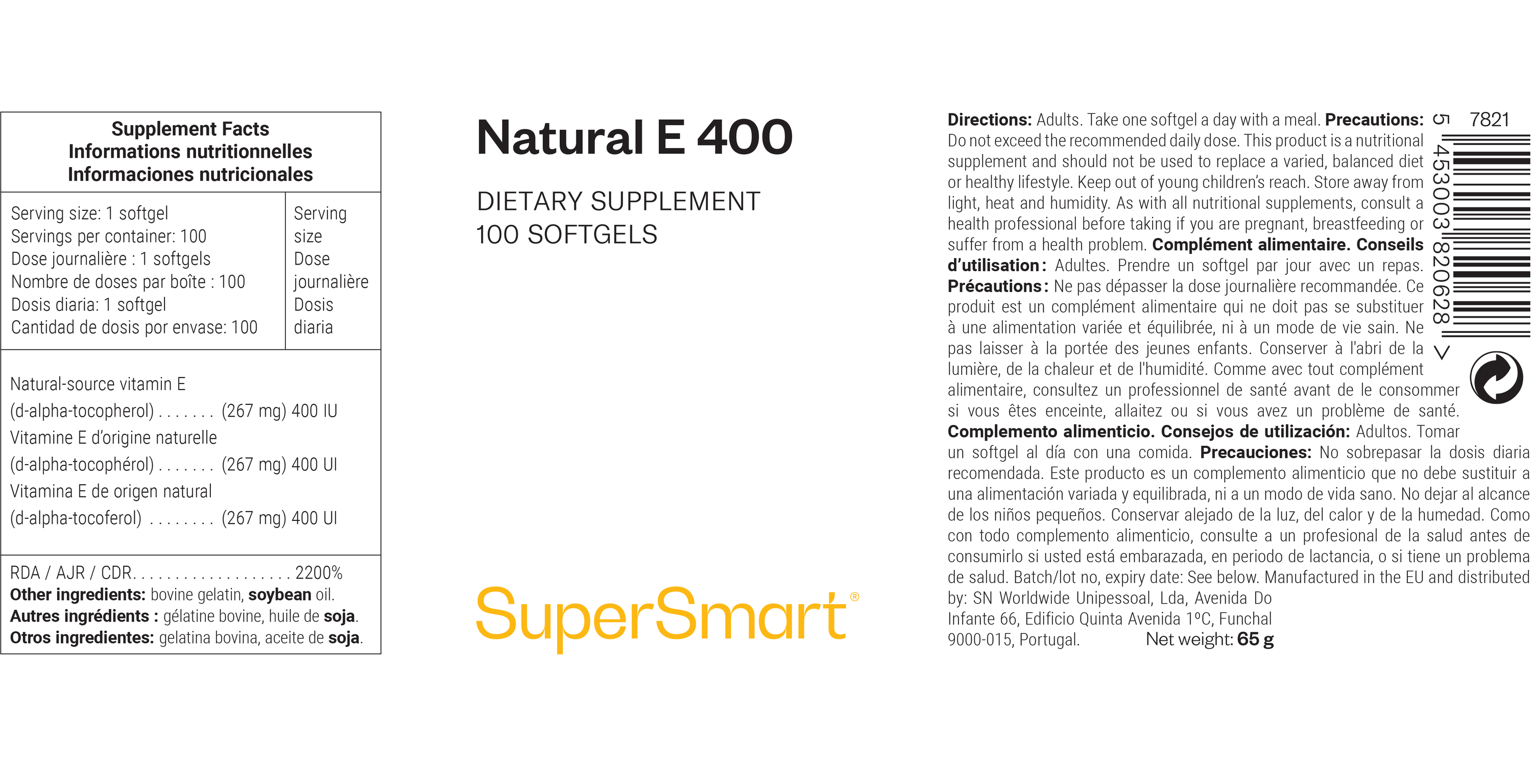 Natural E 400