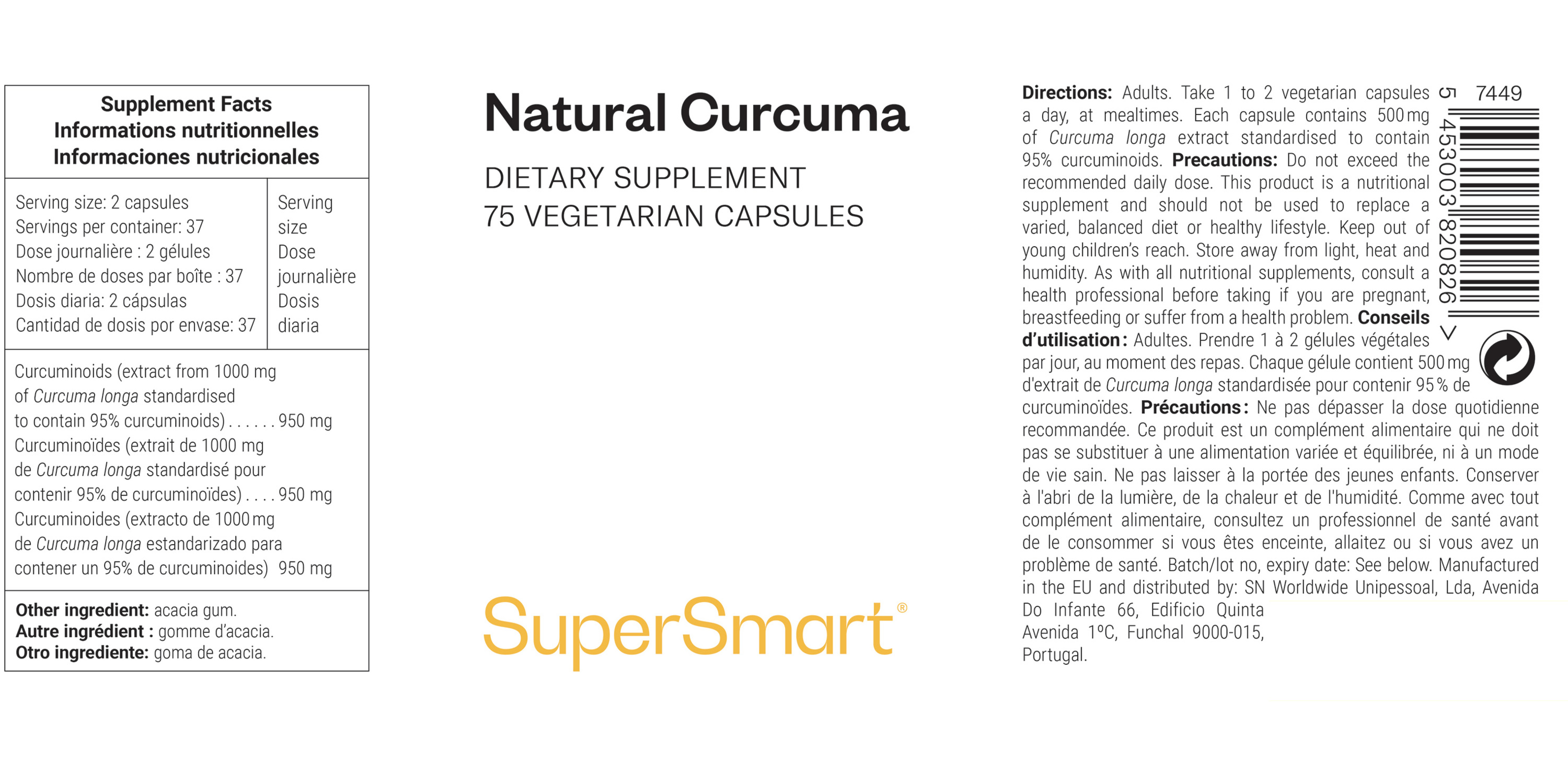 Natural Curcuma