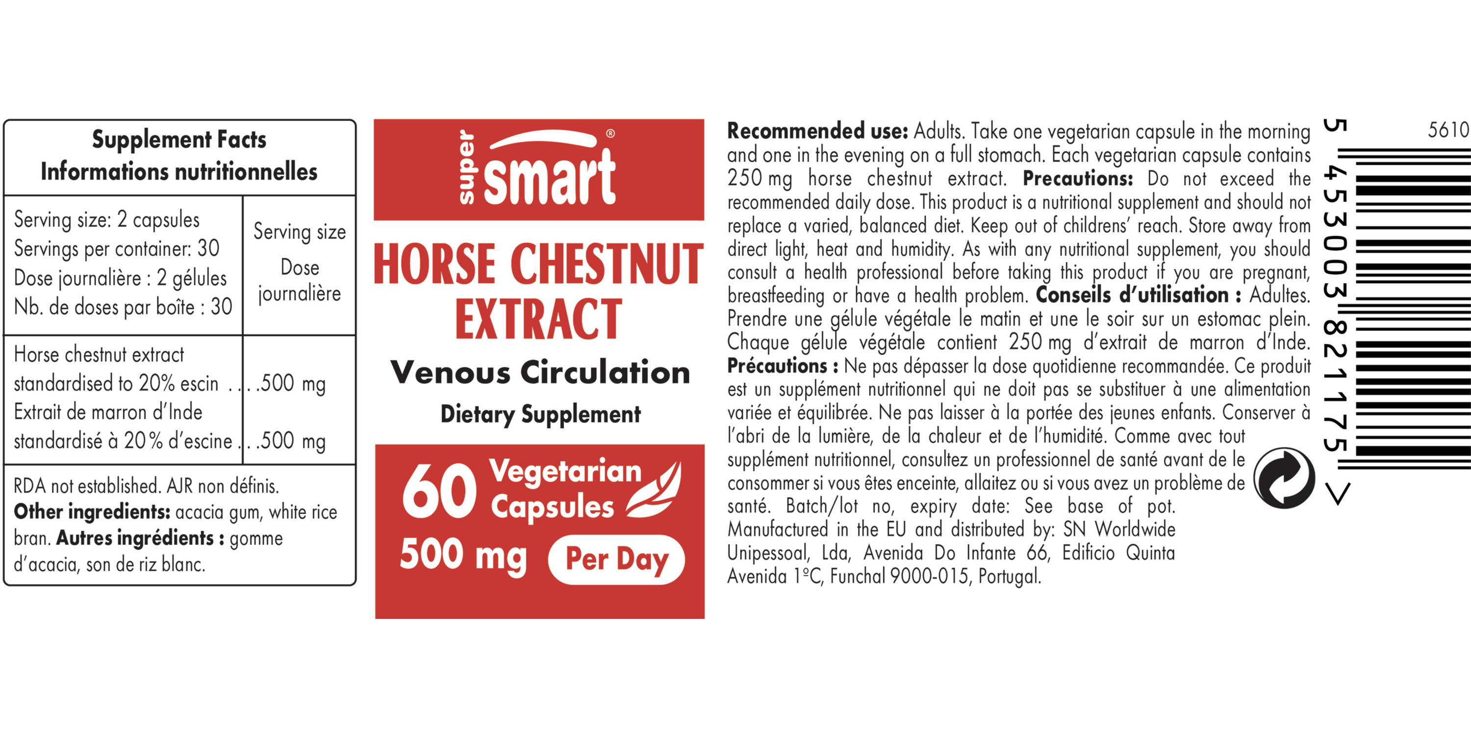 Horse Chestnut Extract 