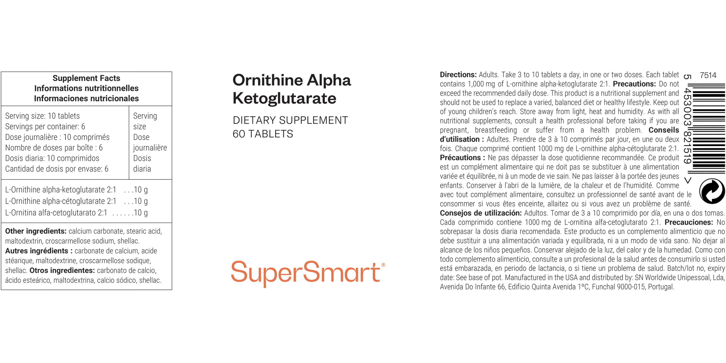 Ornithine Alpha Ketoglutarate (OKG) 