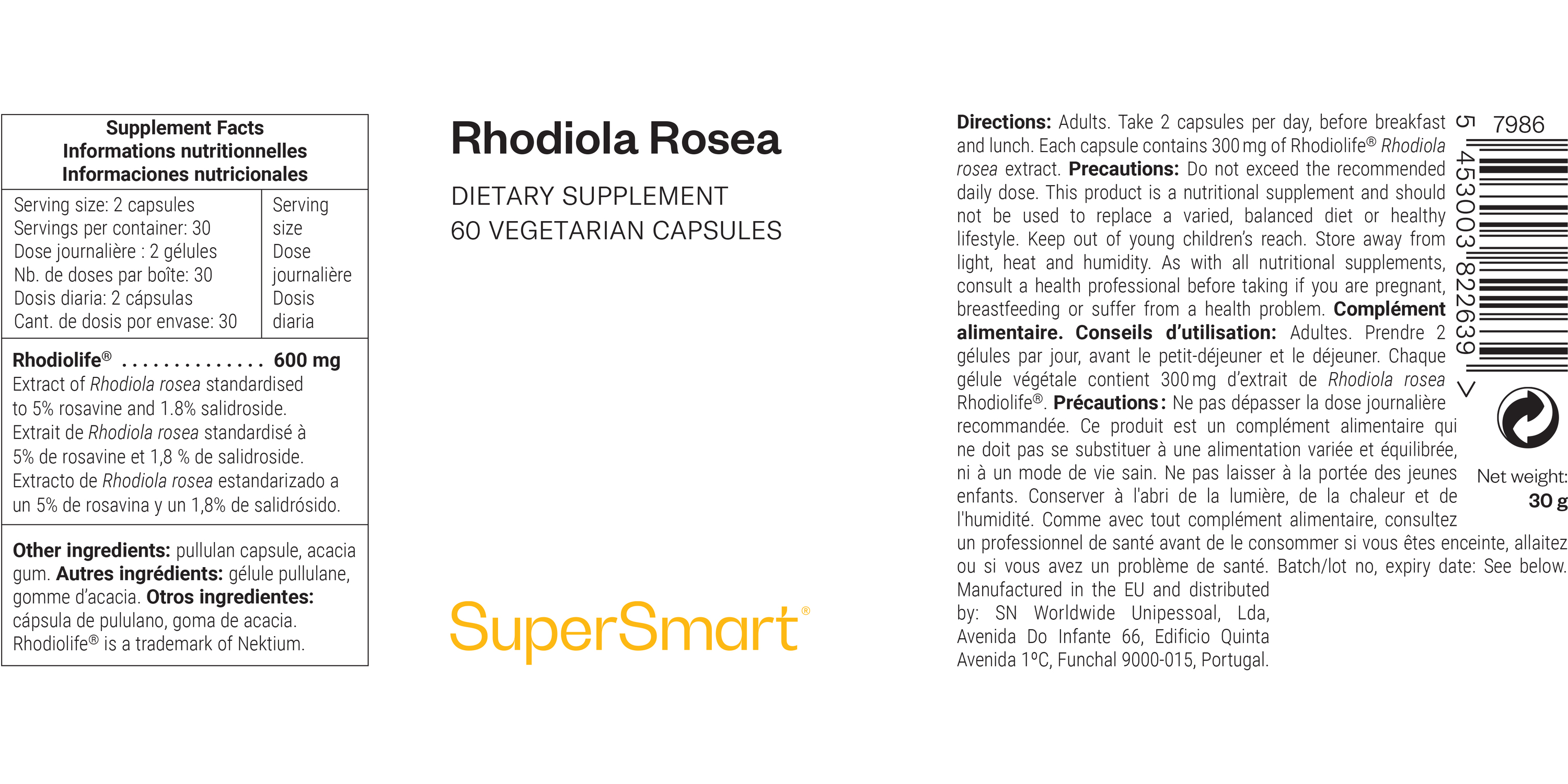 Rhodiola Rosea