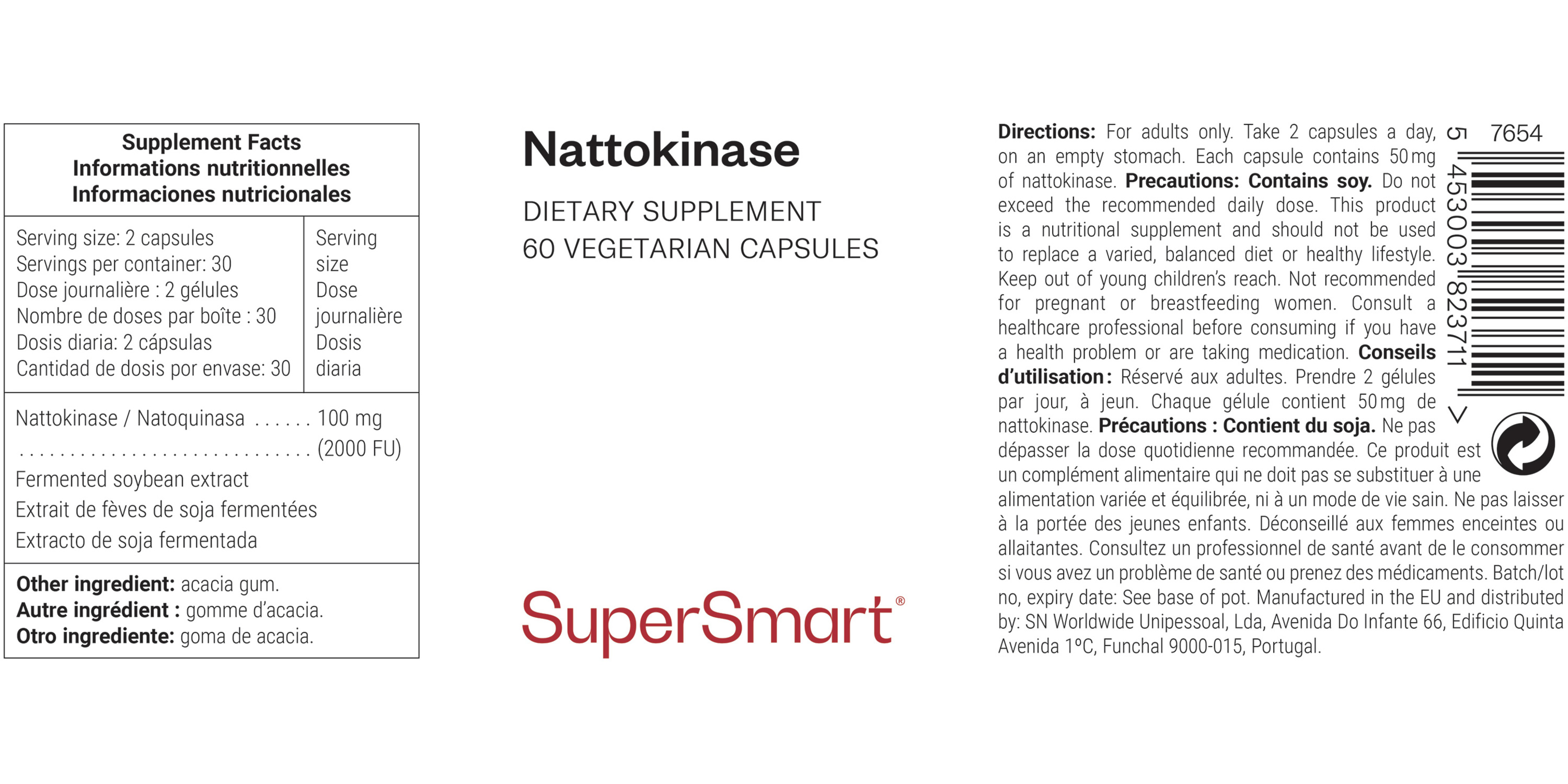 Supplément de Nattokinase