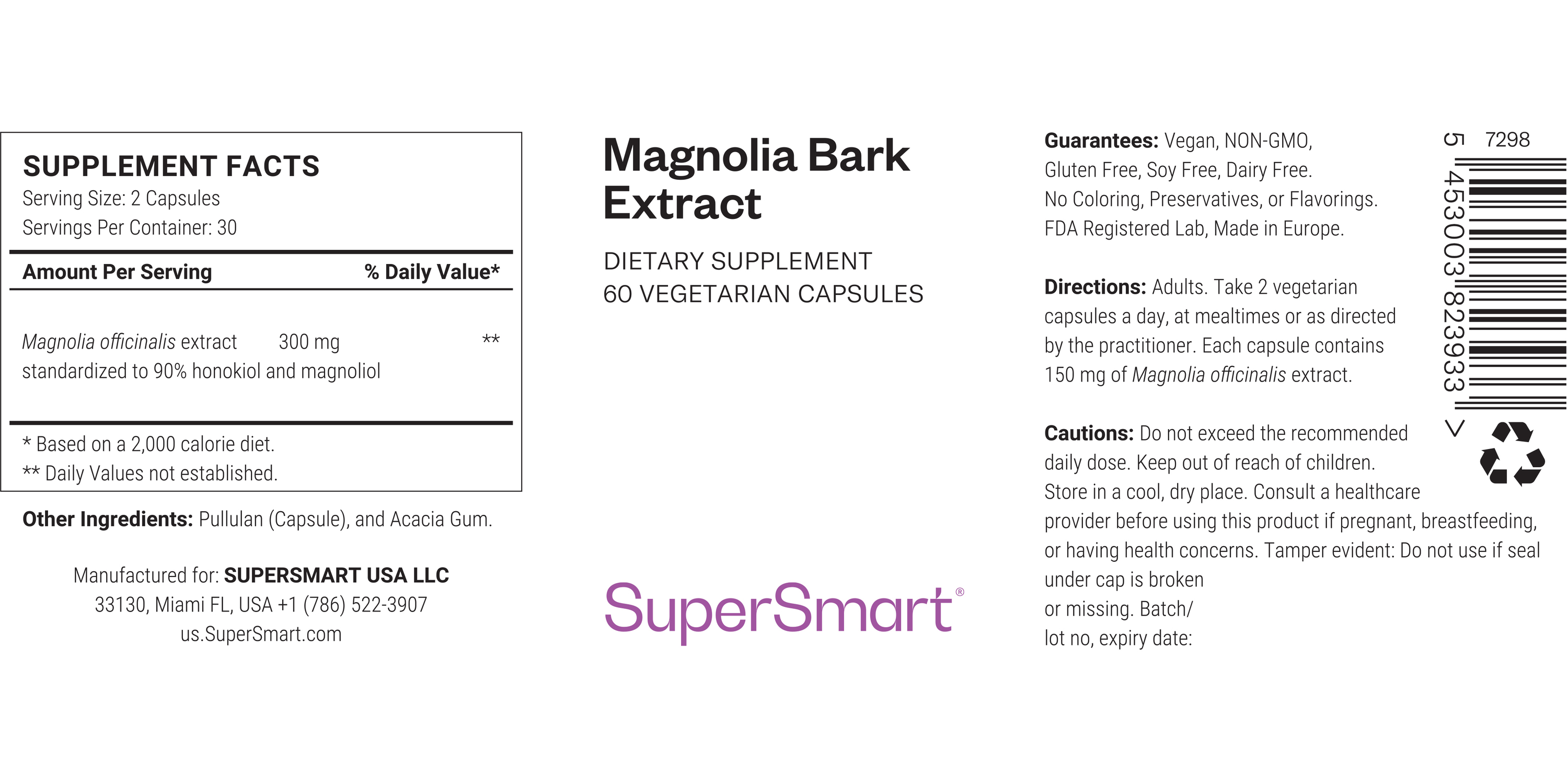 Magnolia Bark Extract 