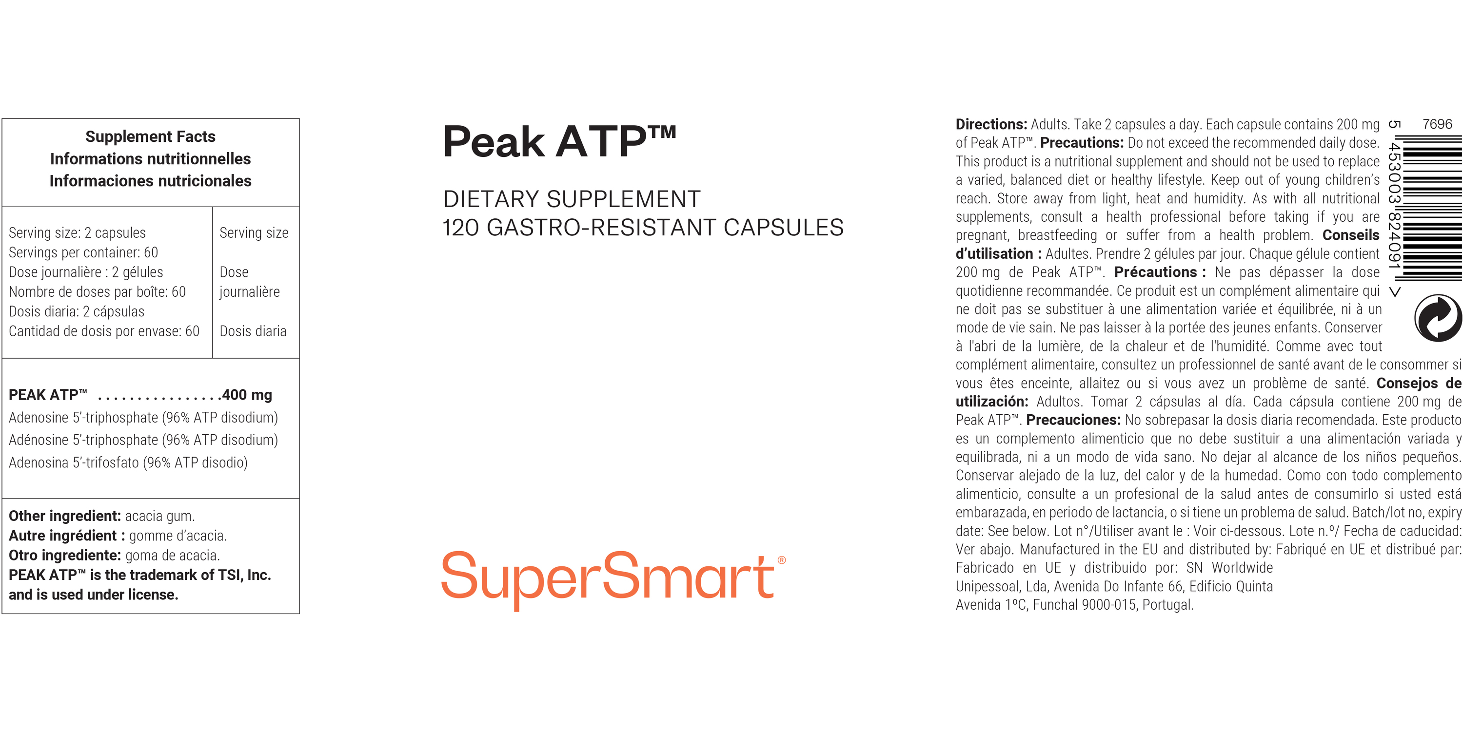 Peak ATP™ Supplement