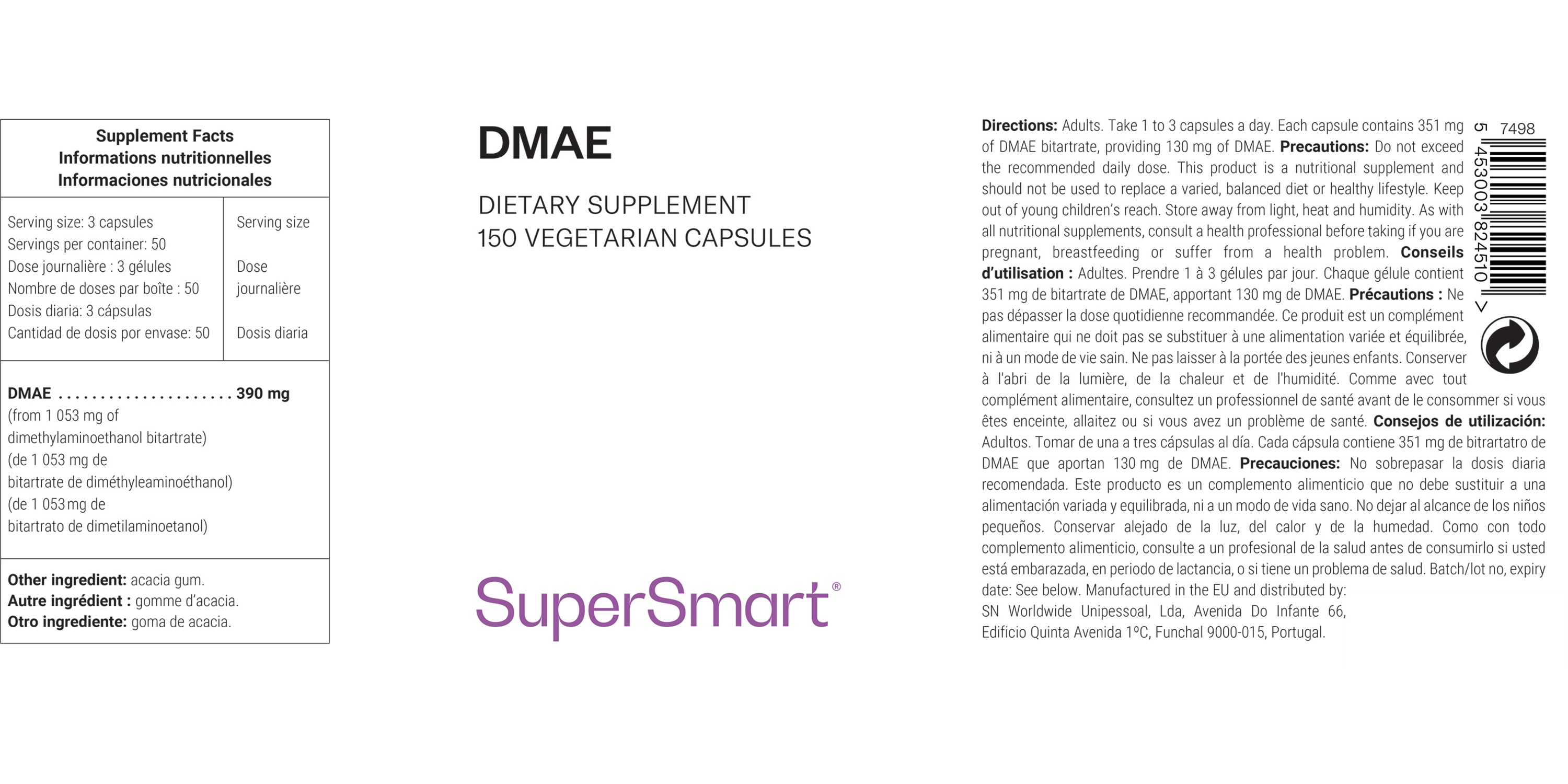 DMAE Supplement