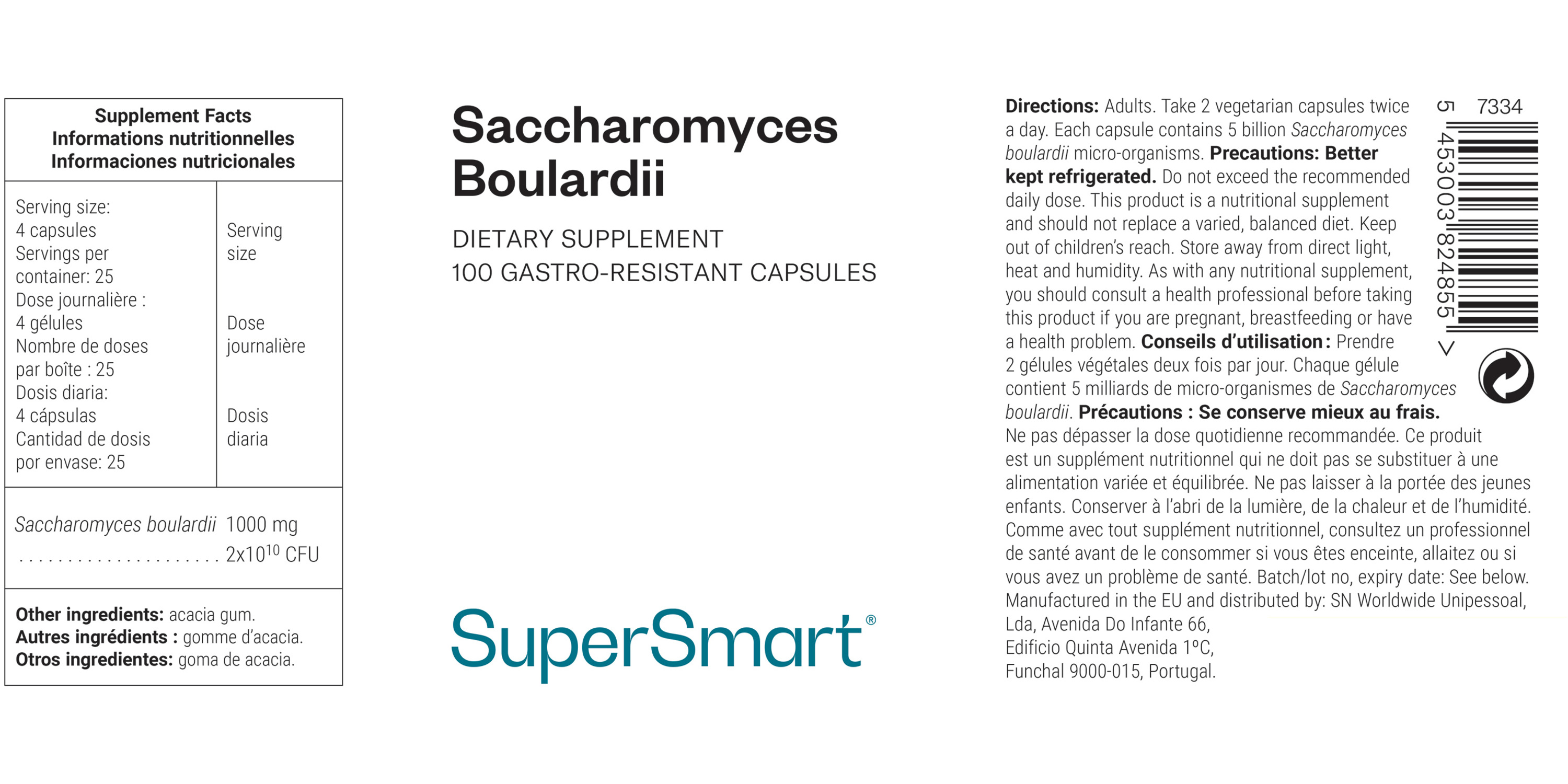 Saccharomyces boulardii 