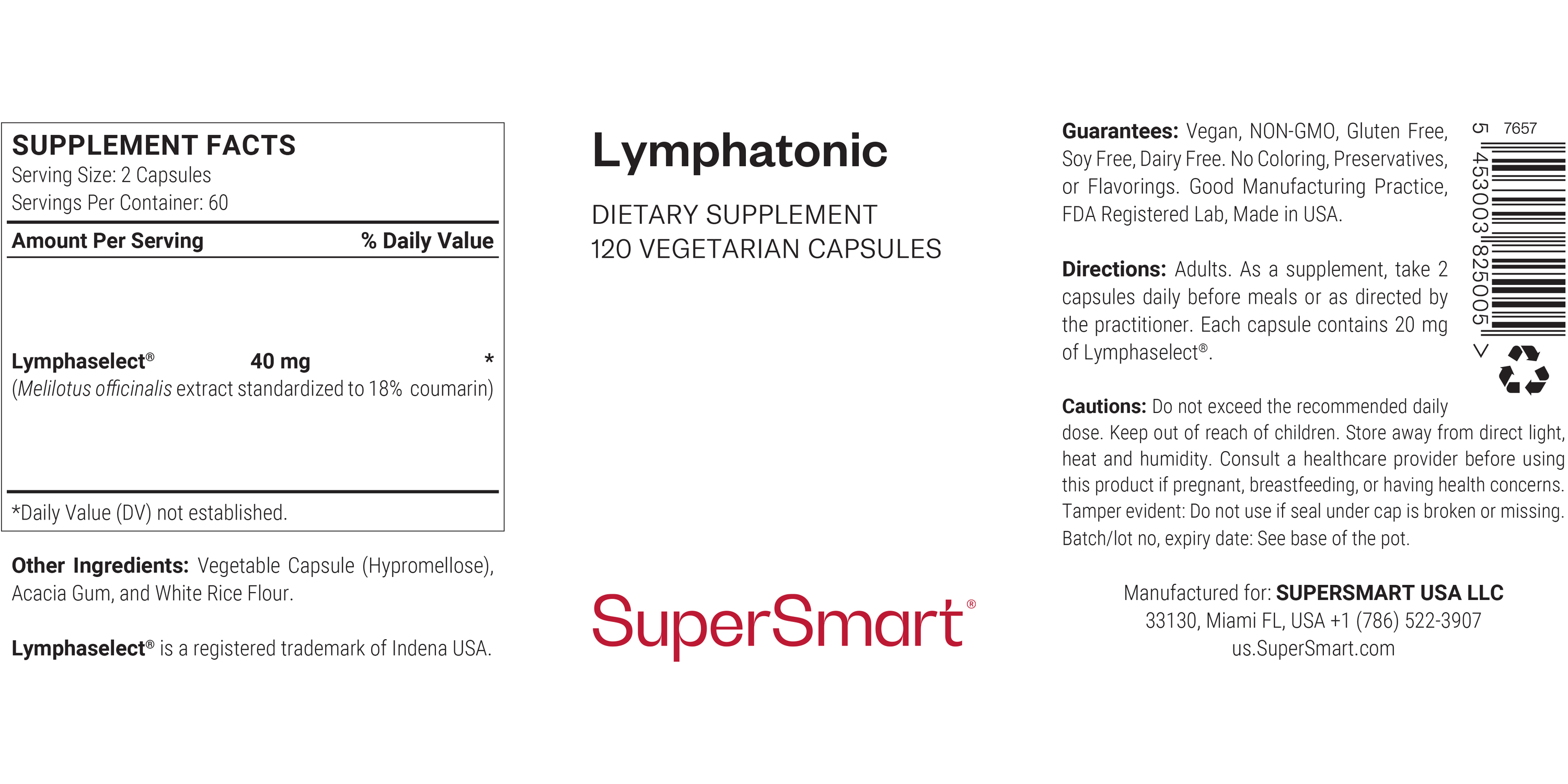 Complément Lymphatonic