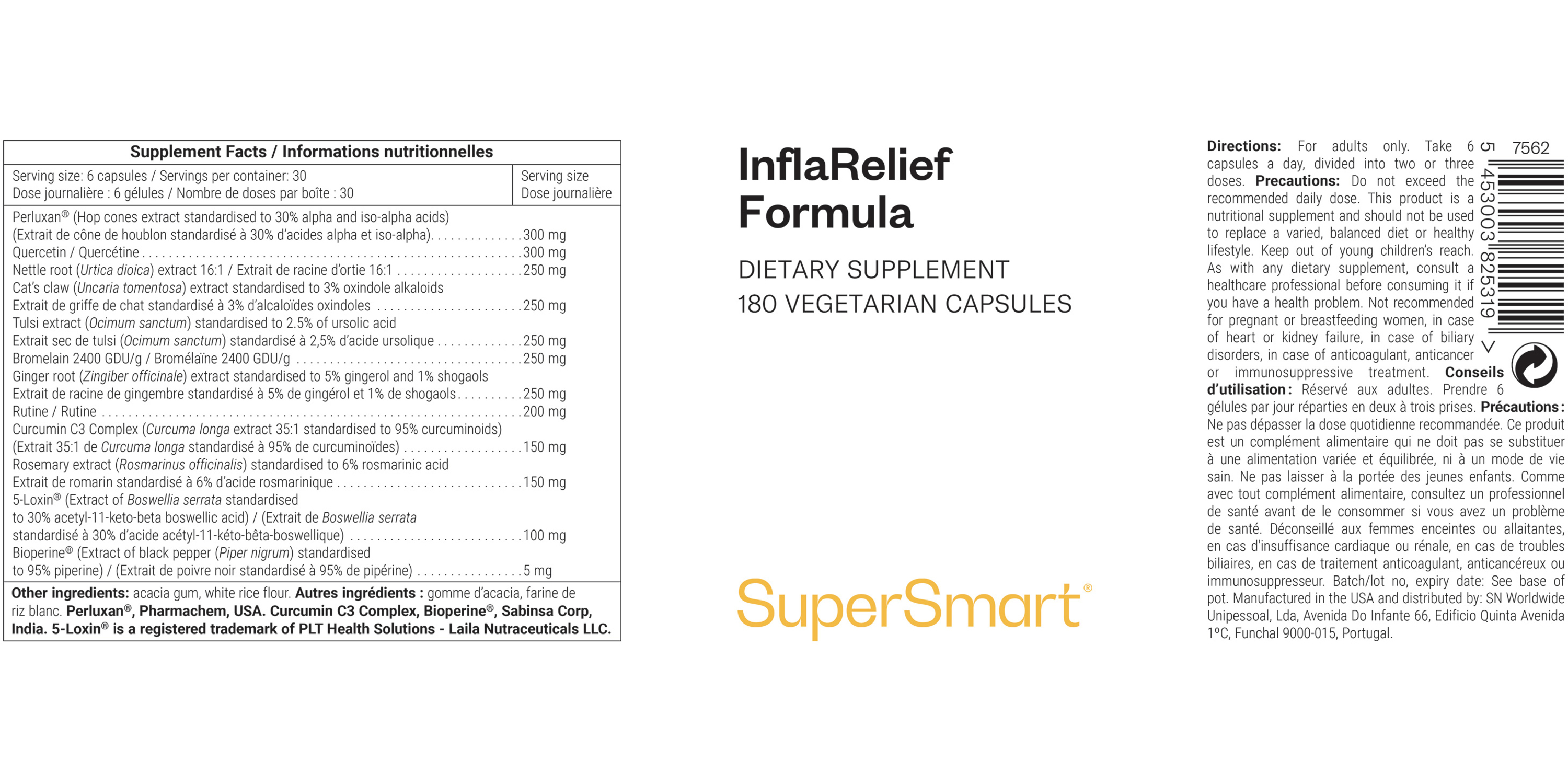 InflaRelief Formula Supplement