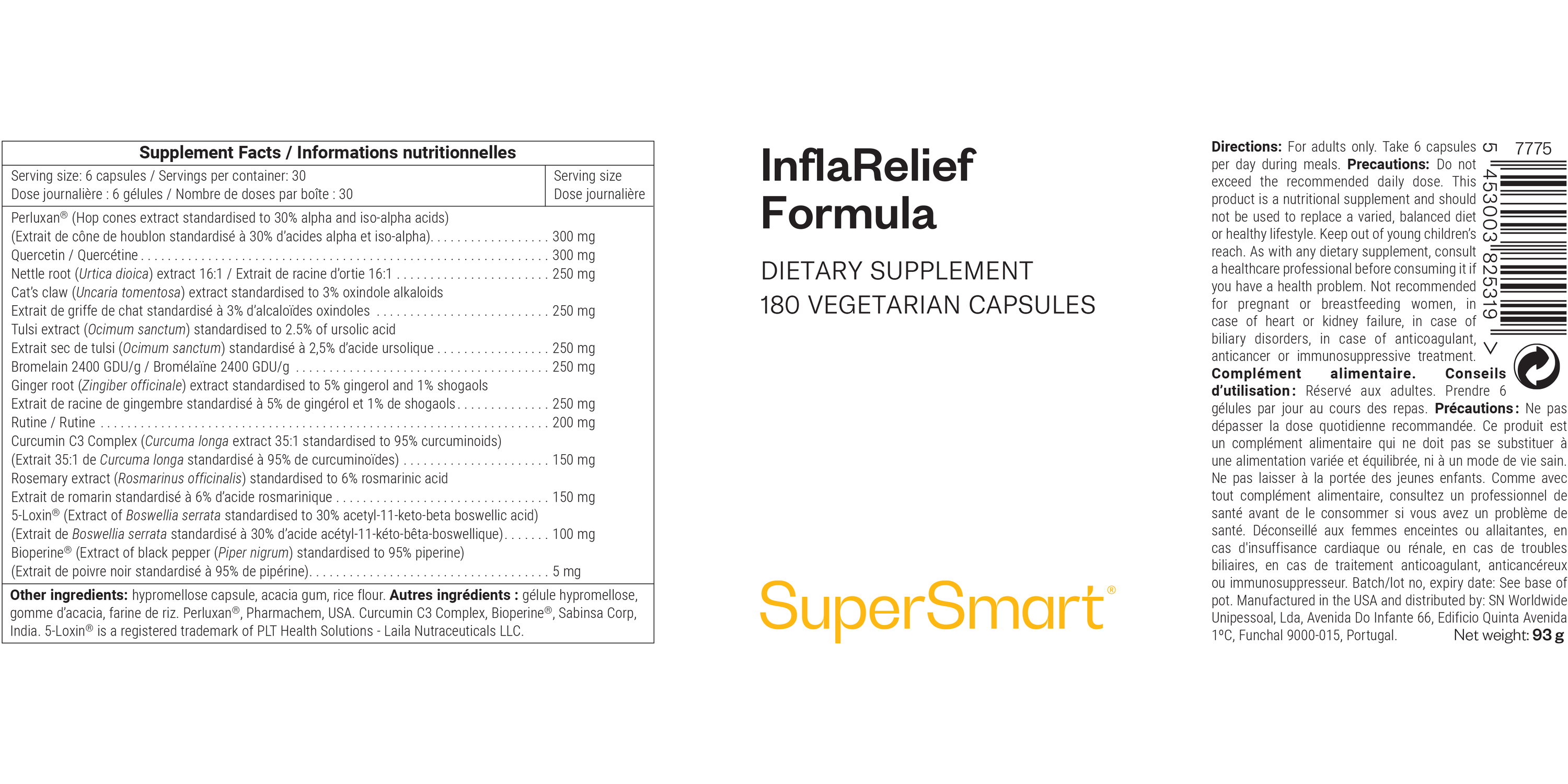 InflaRelief Formula Supplement