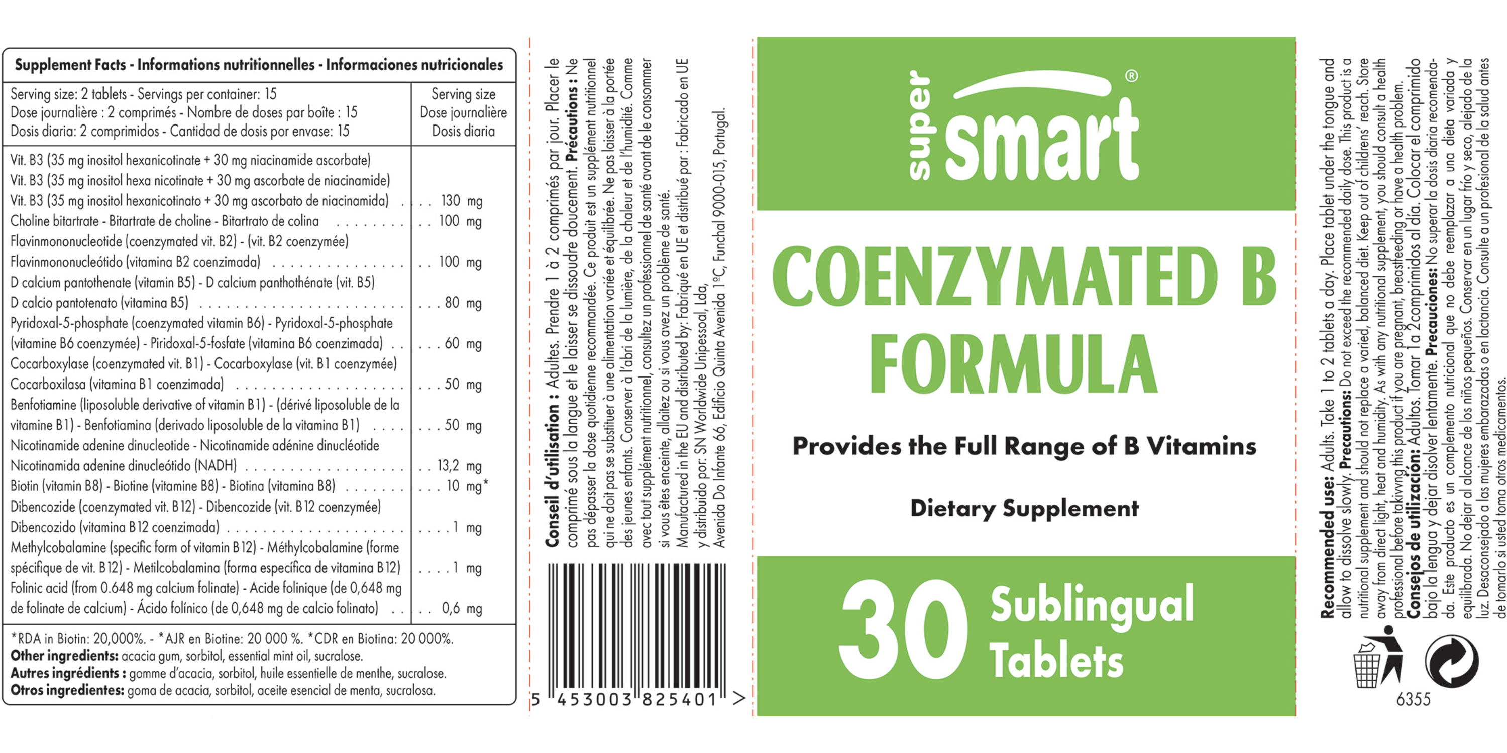 Coenzymated B Formula Supplement