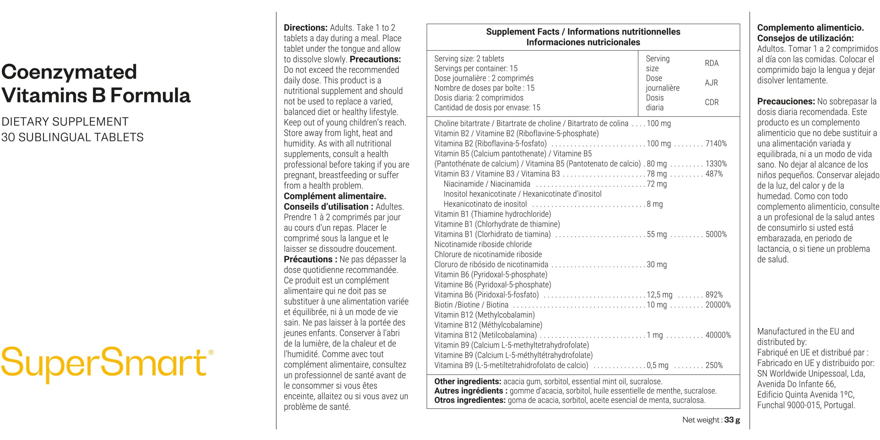 Coenzymated B Formula
