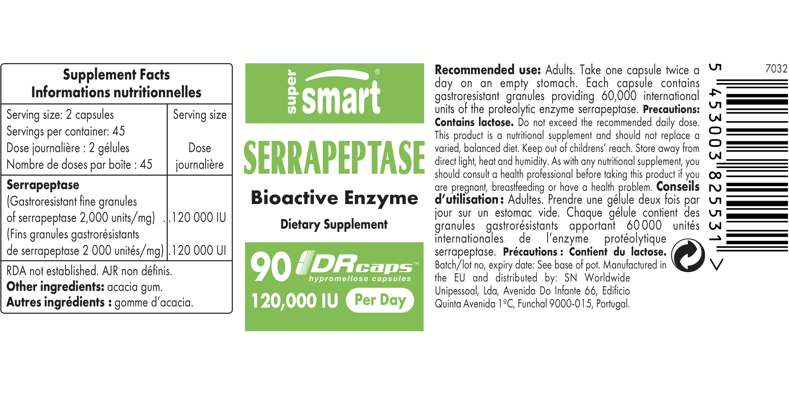 Serrapeptase Supplement