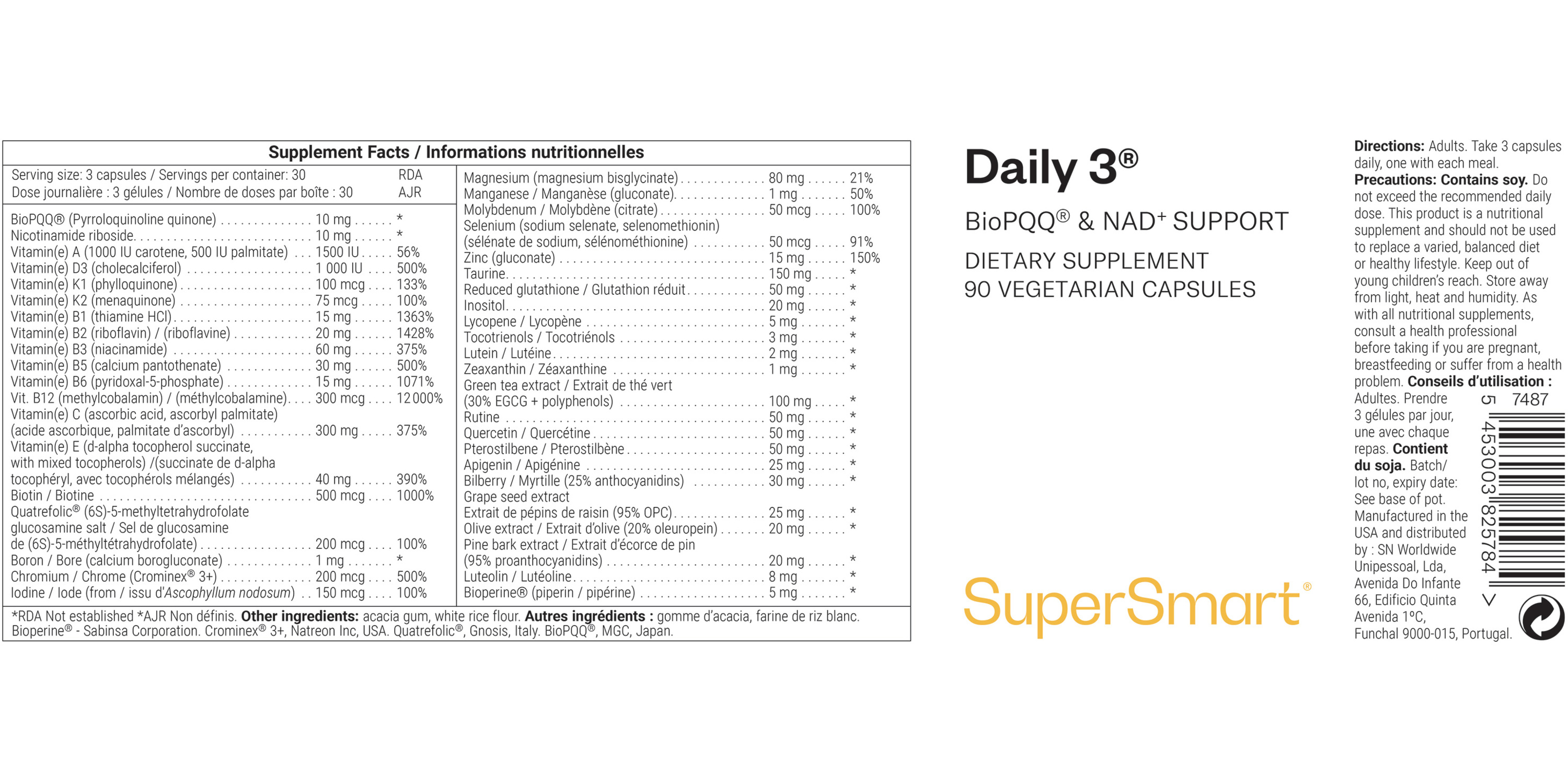 Suplemento Daily 3®