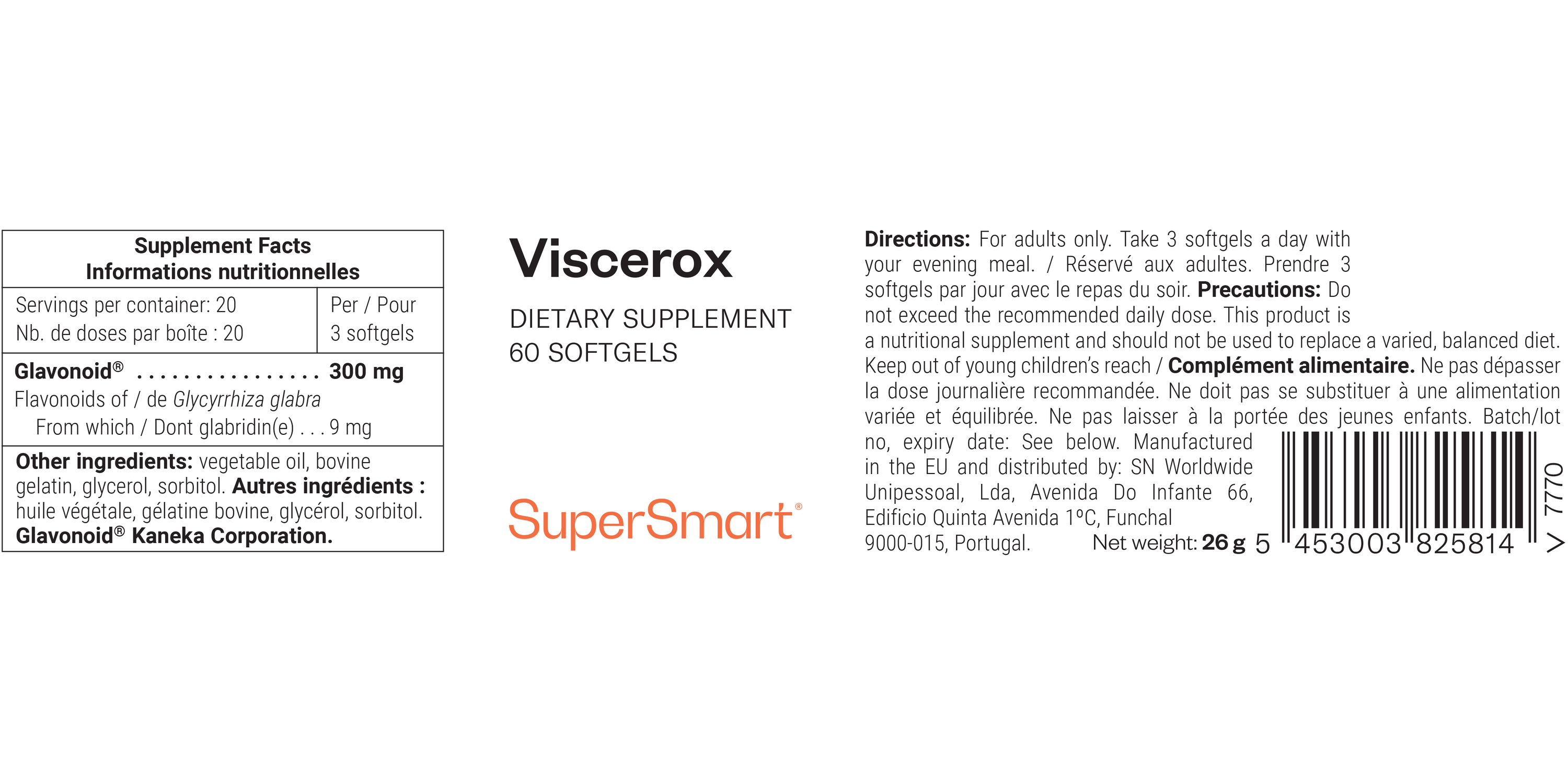Viscerox Supplement