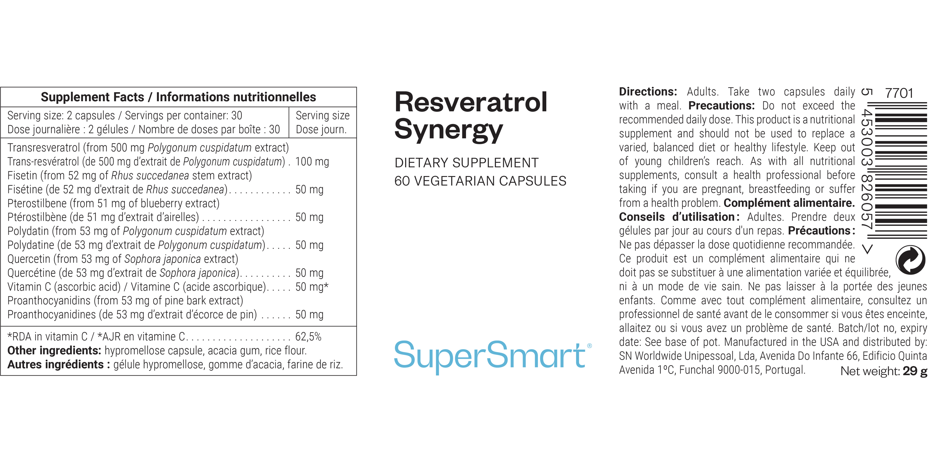 Resveratrol Synergy