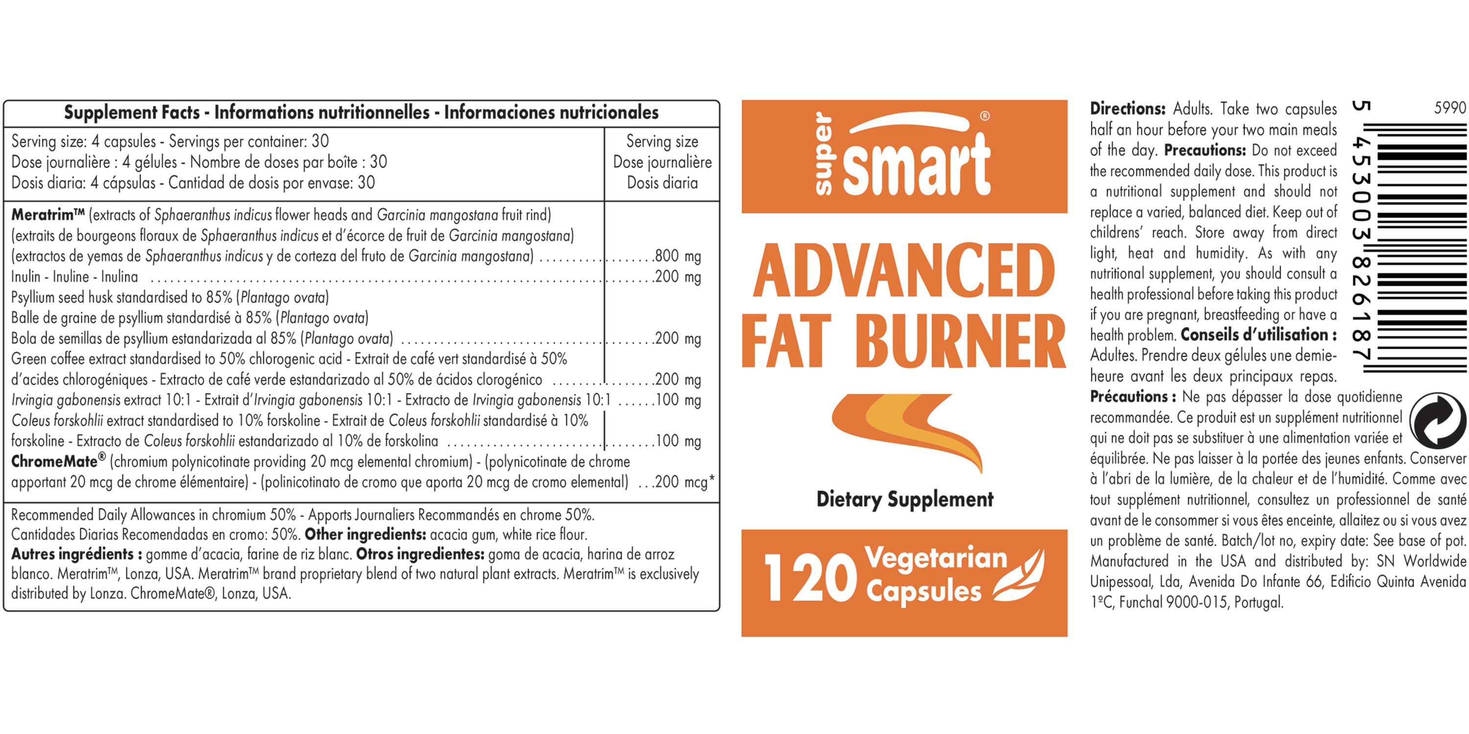 Advanced Fat Burner Supplement