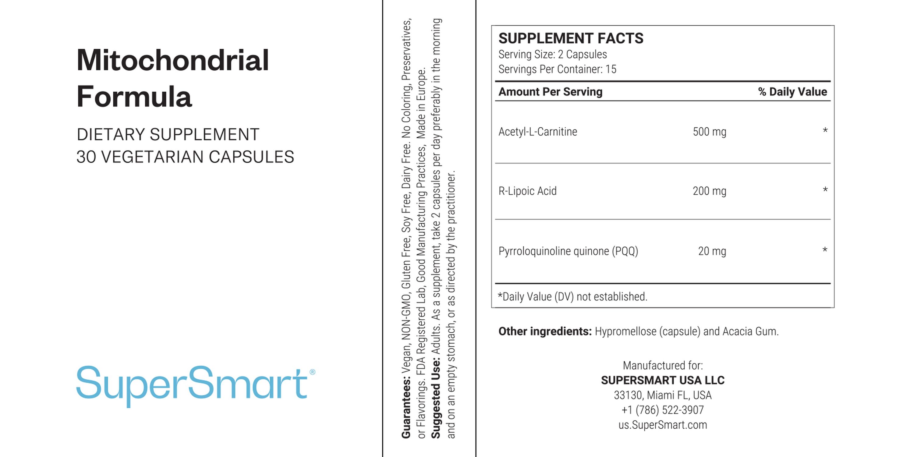 Mitochondrial Formula