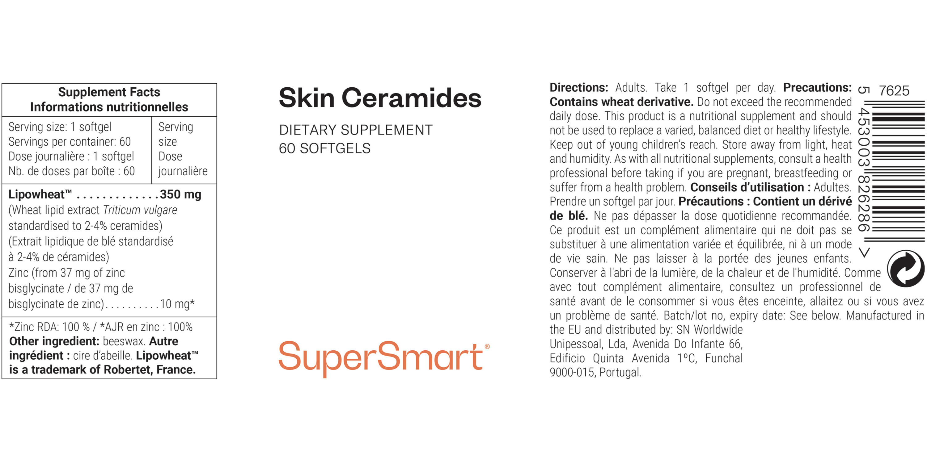 Skin Ceramides Supplement