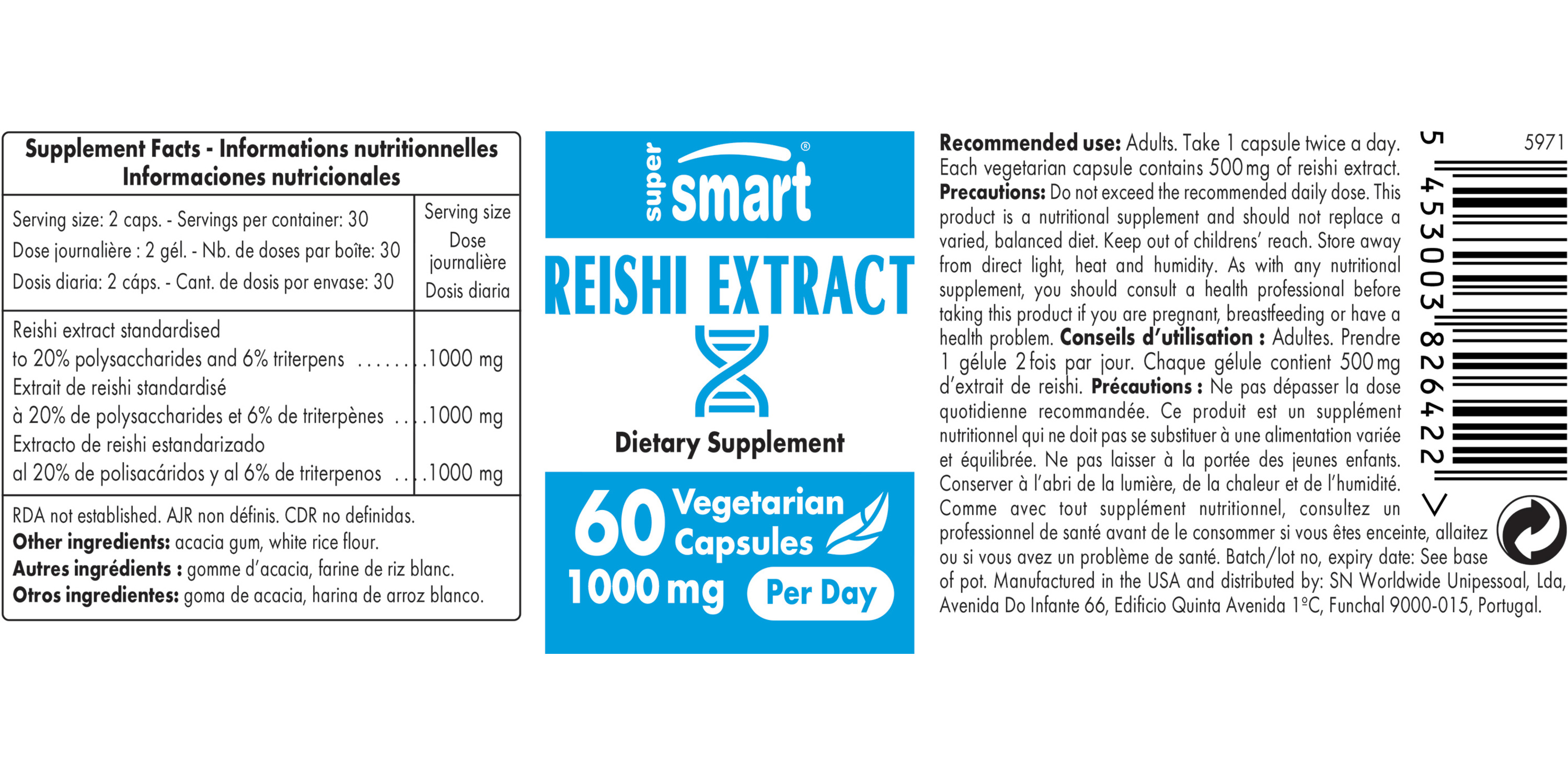 Reishi Extract Supplement 