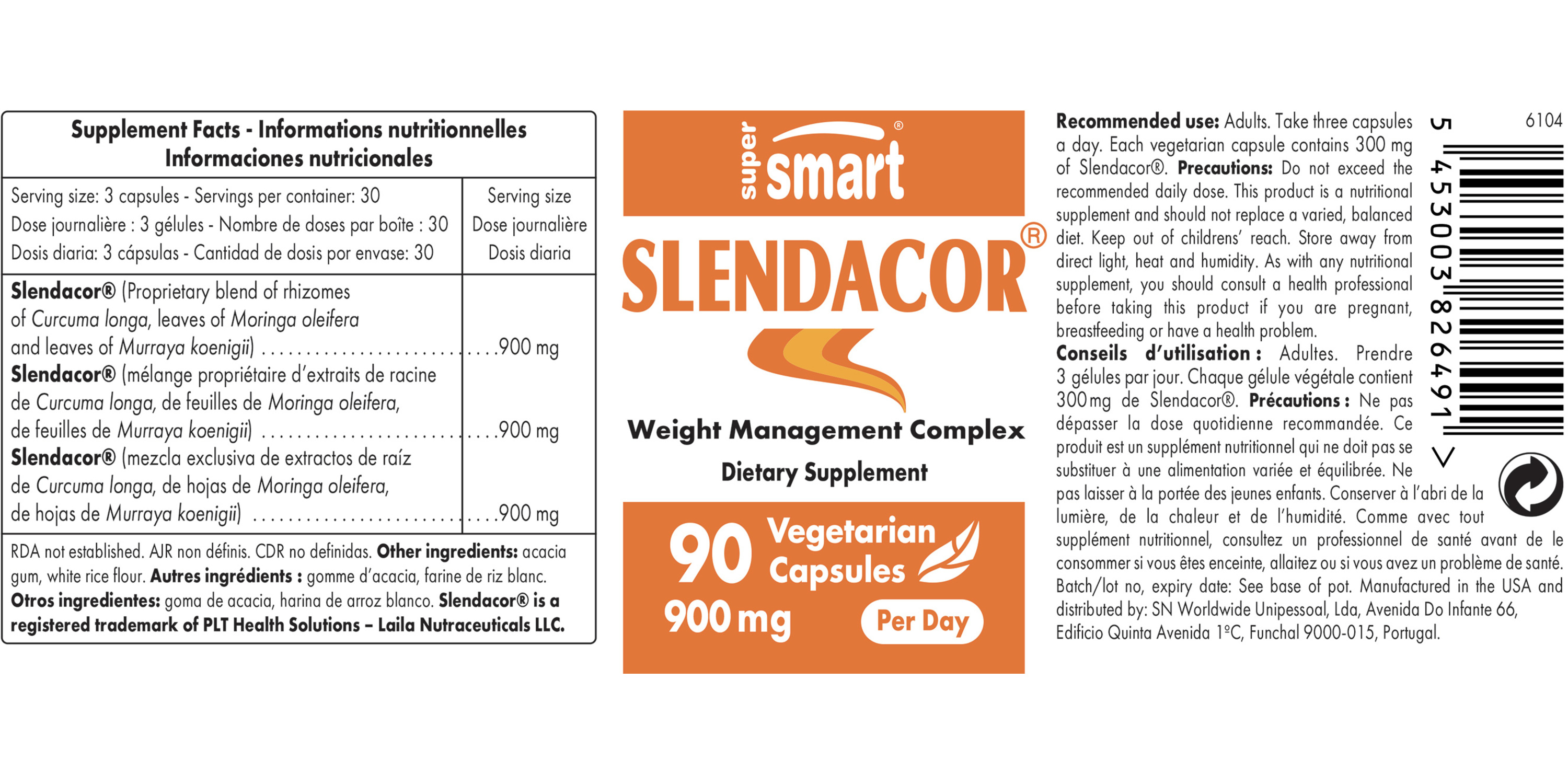 Suplemento Slendacor®
