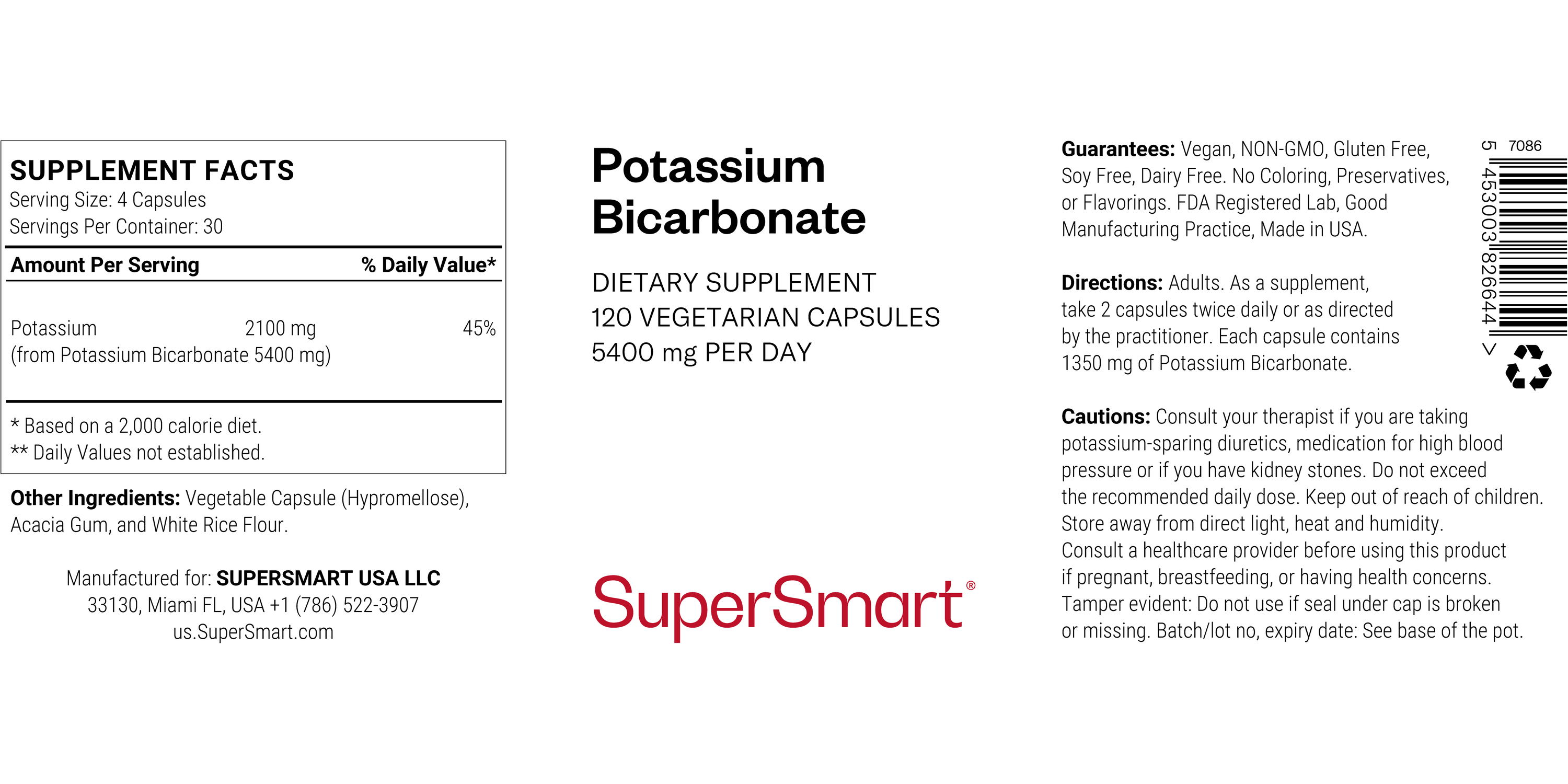 Potassium Bicarbonate 