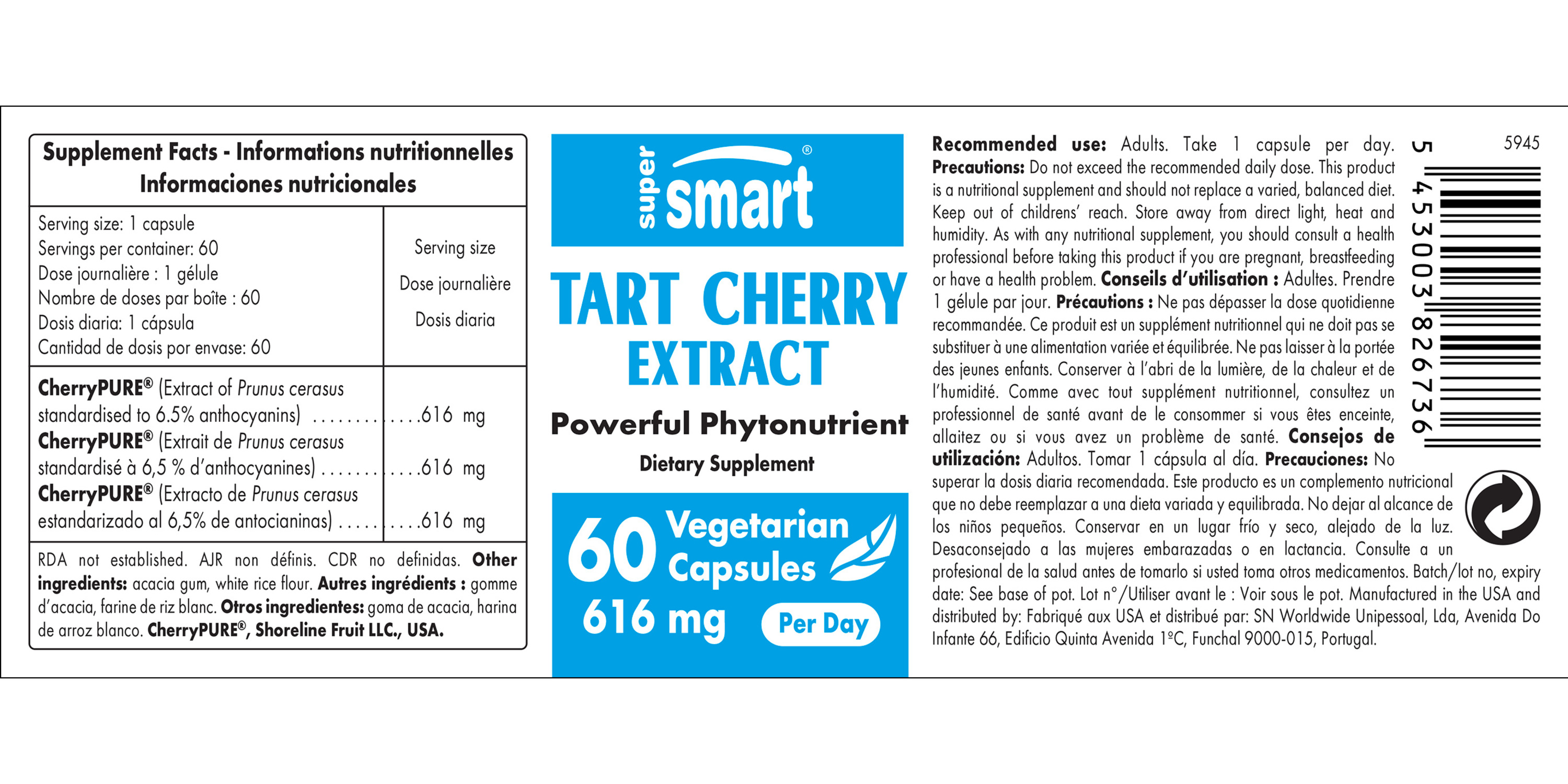 Tart Cherry Extract Supplement