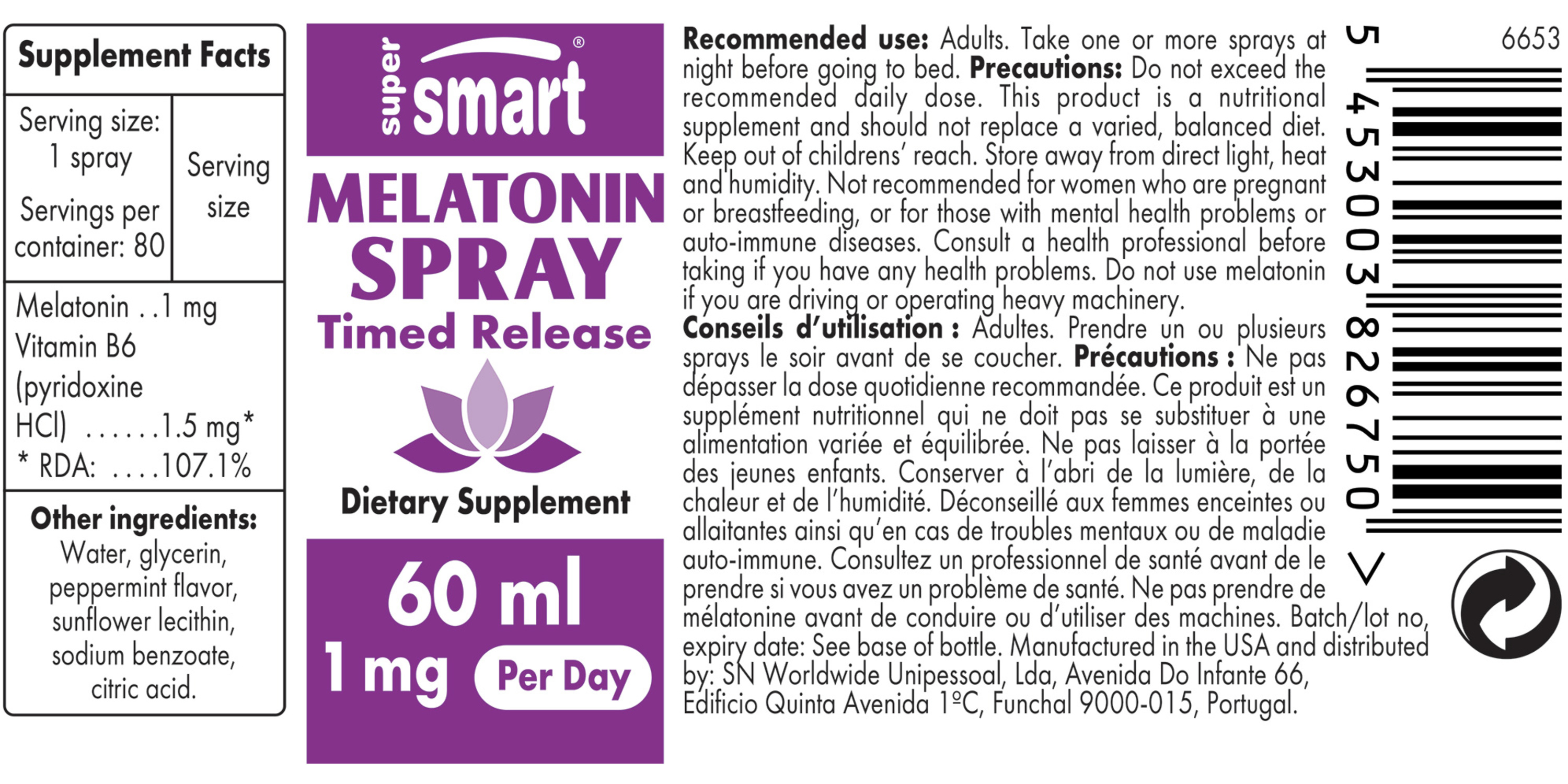 Melatonin Spray