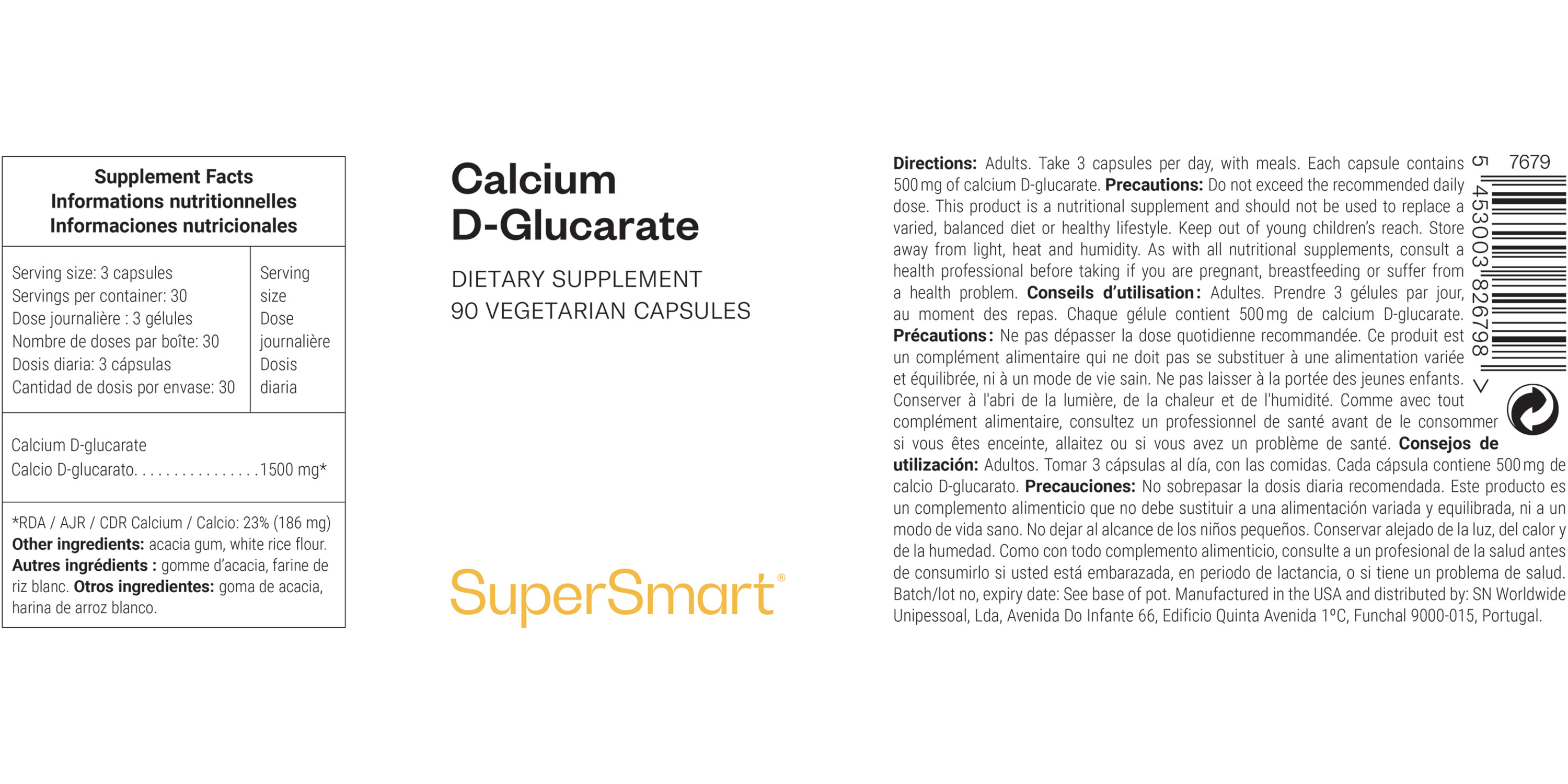 Calcium D-Glucarate