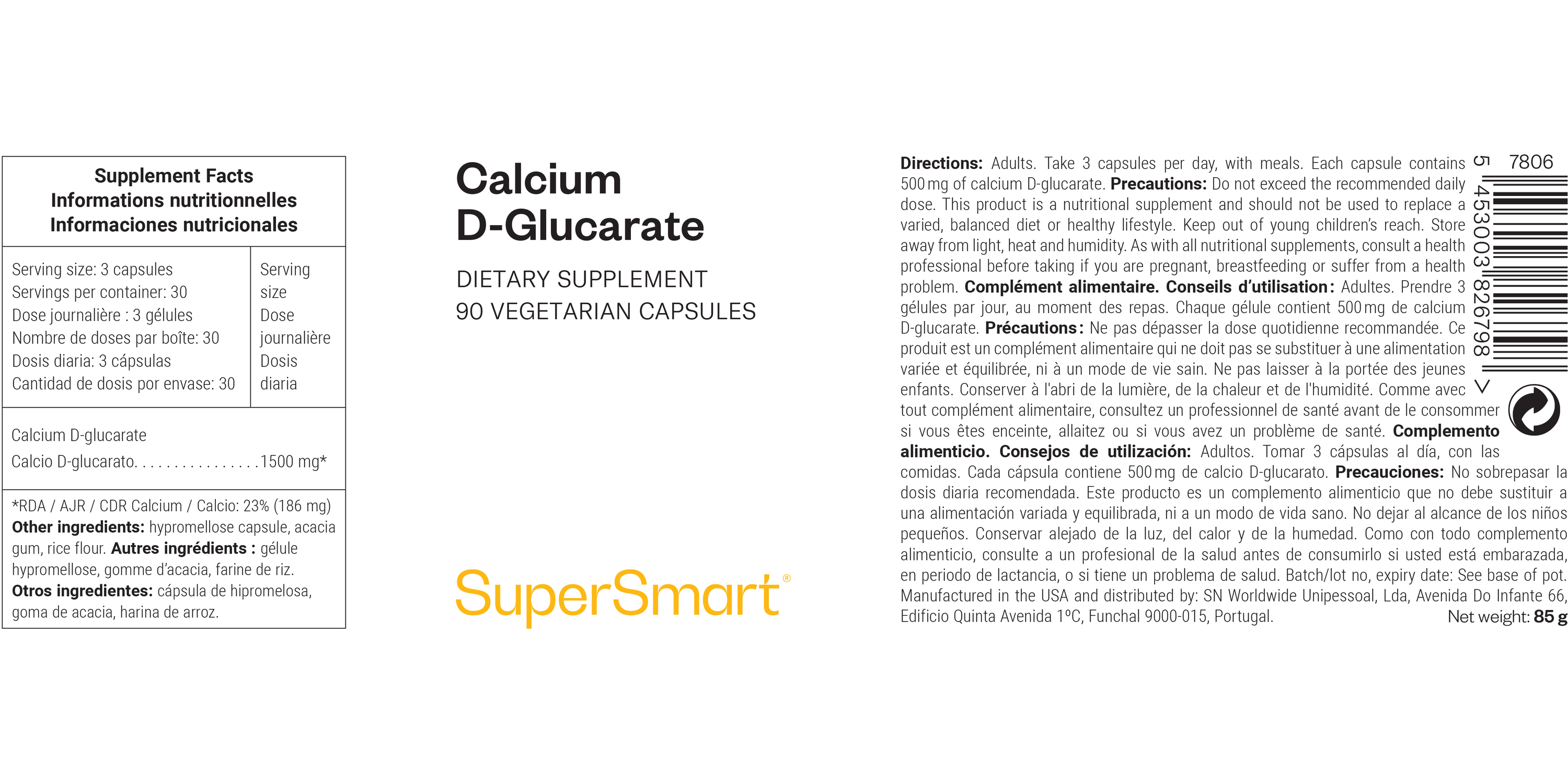 Calcium D-Glucarate