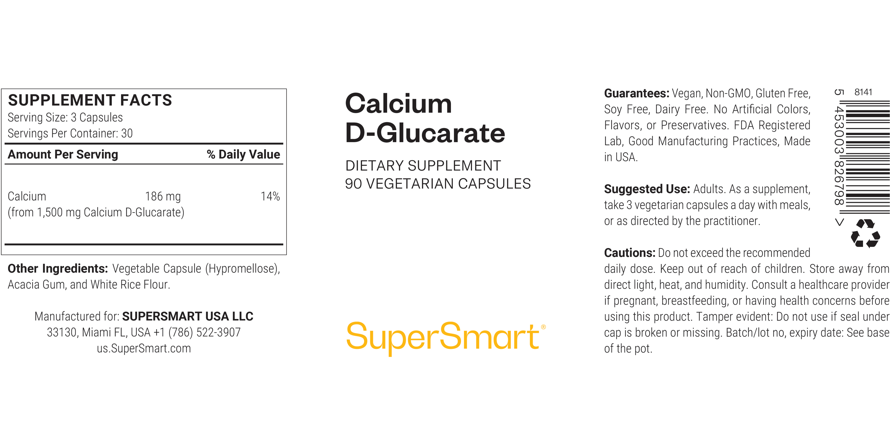 Calcium D-Glucarate