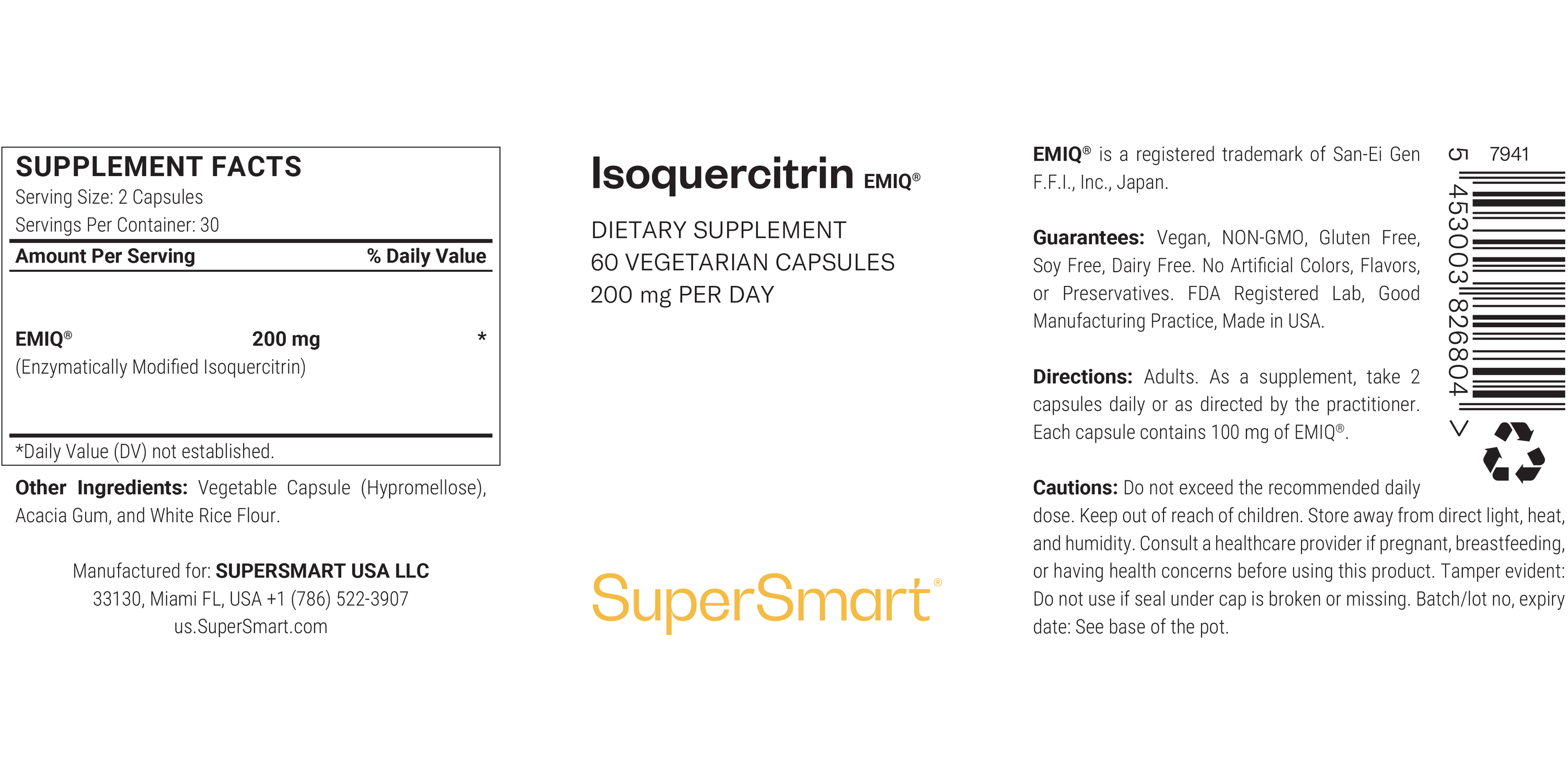 IsoQuercitrin Supplement