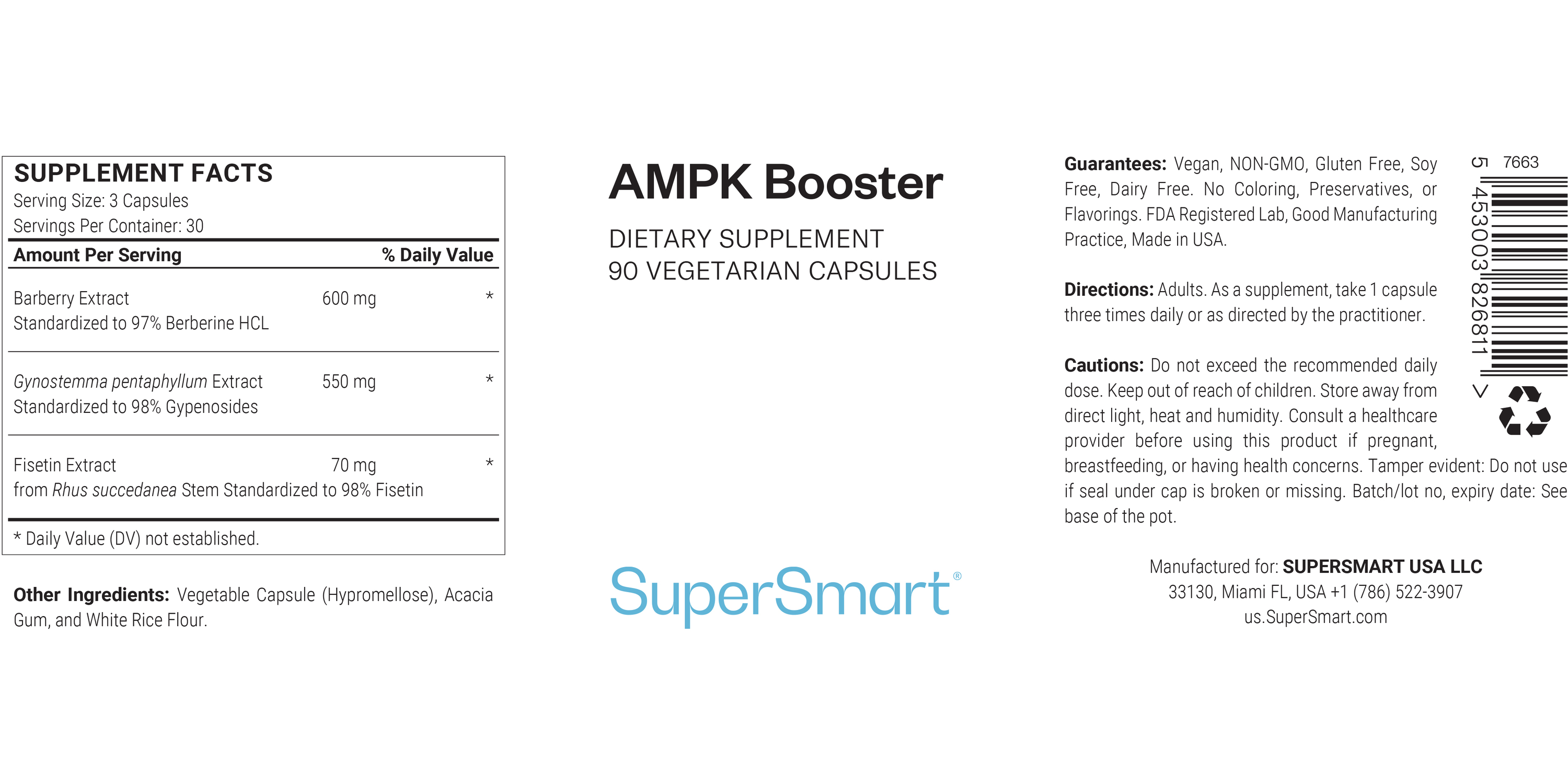 AMPK Booster Supplement