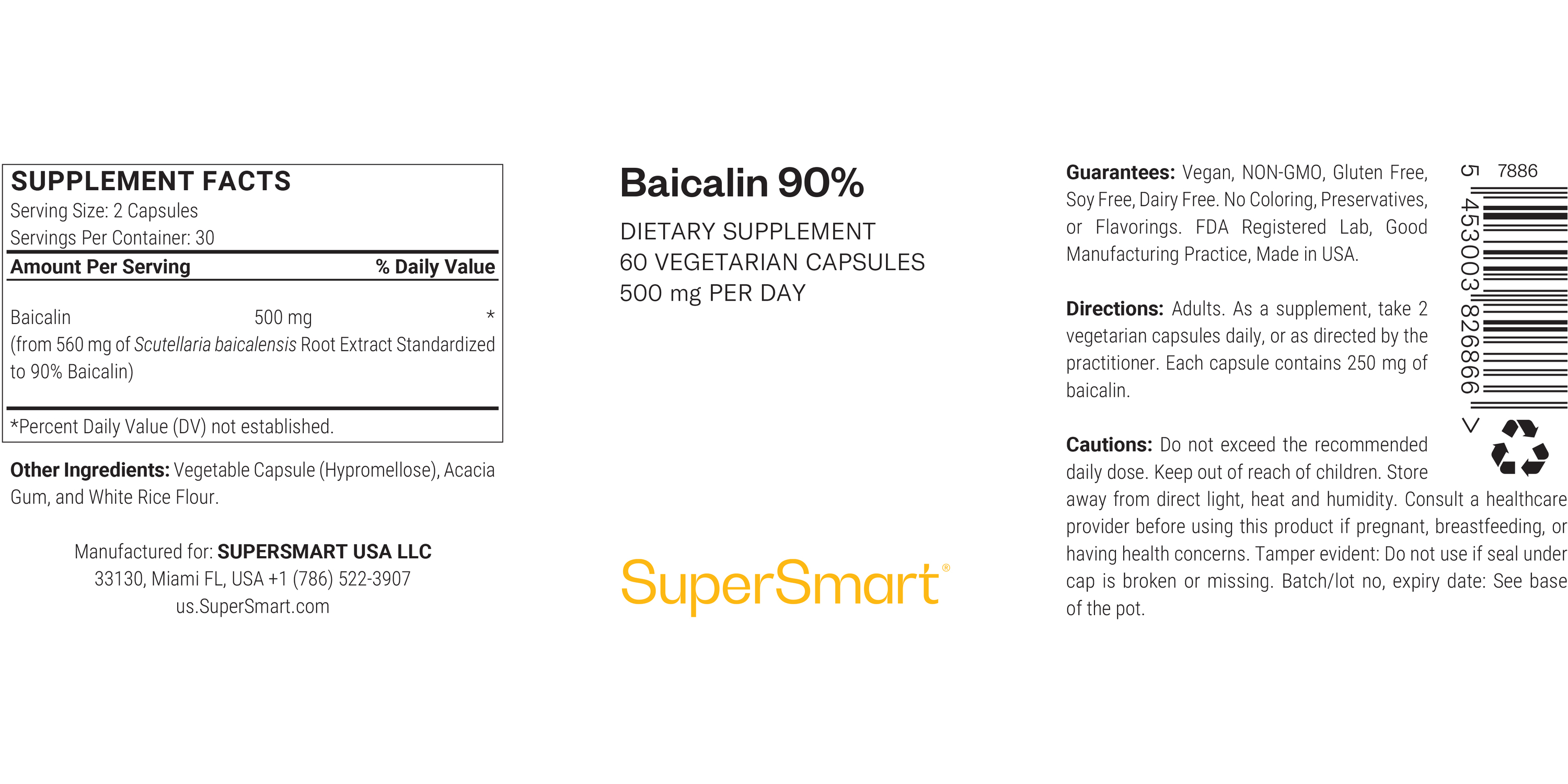 Baicalin Supplement