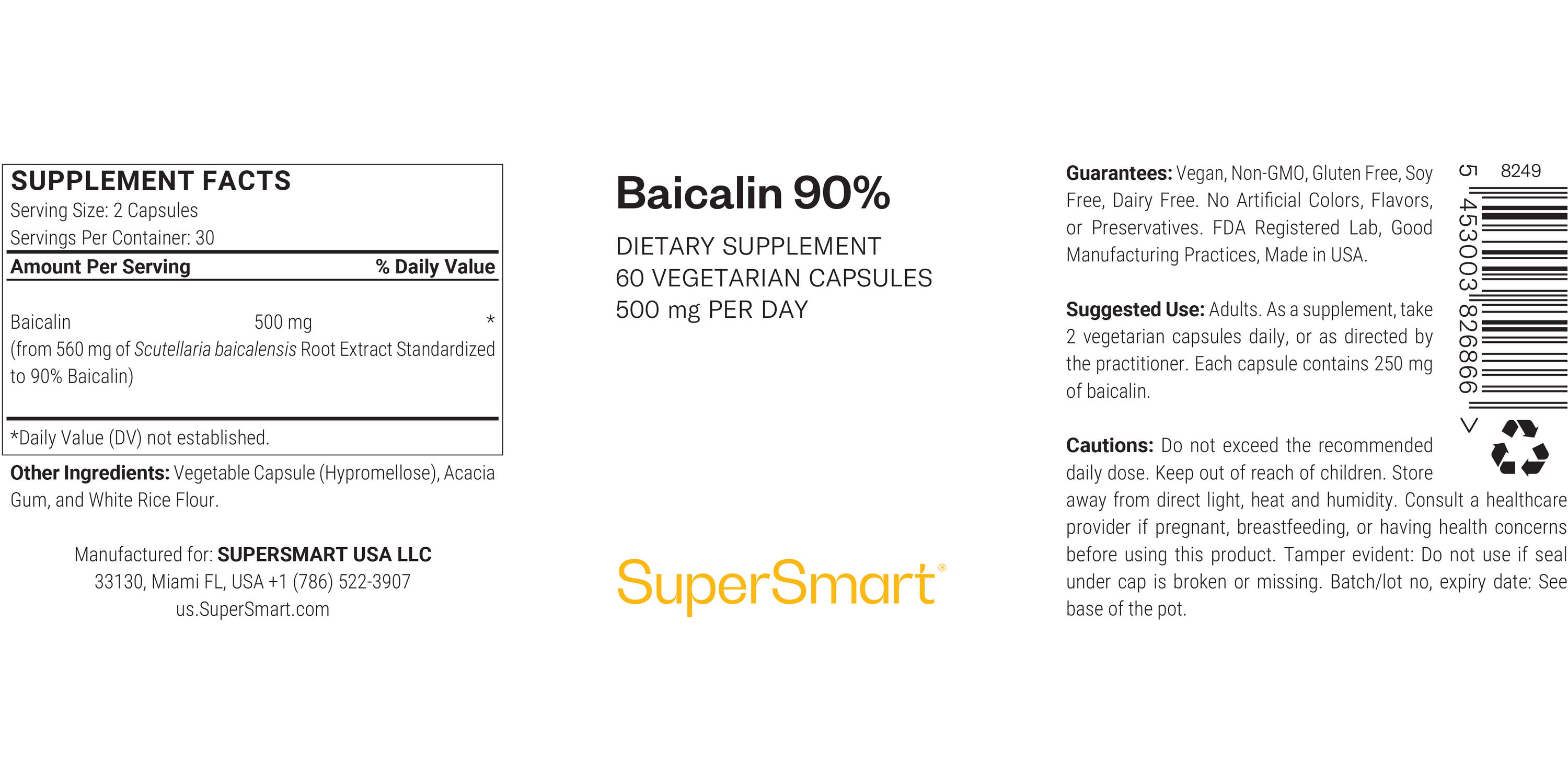 Suplemento Baicalin