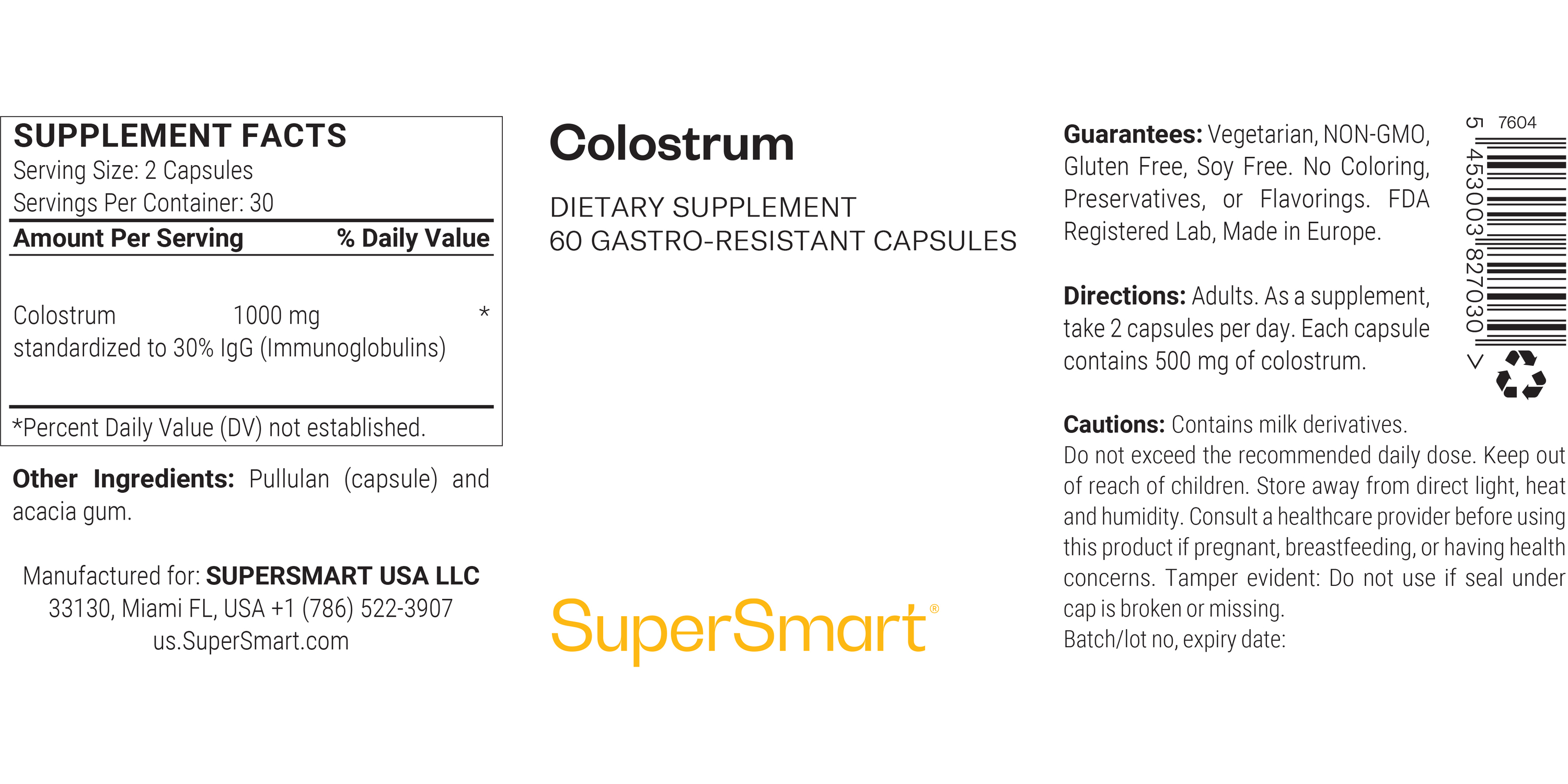 Colostrum Supplement 