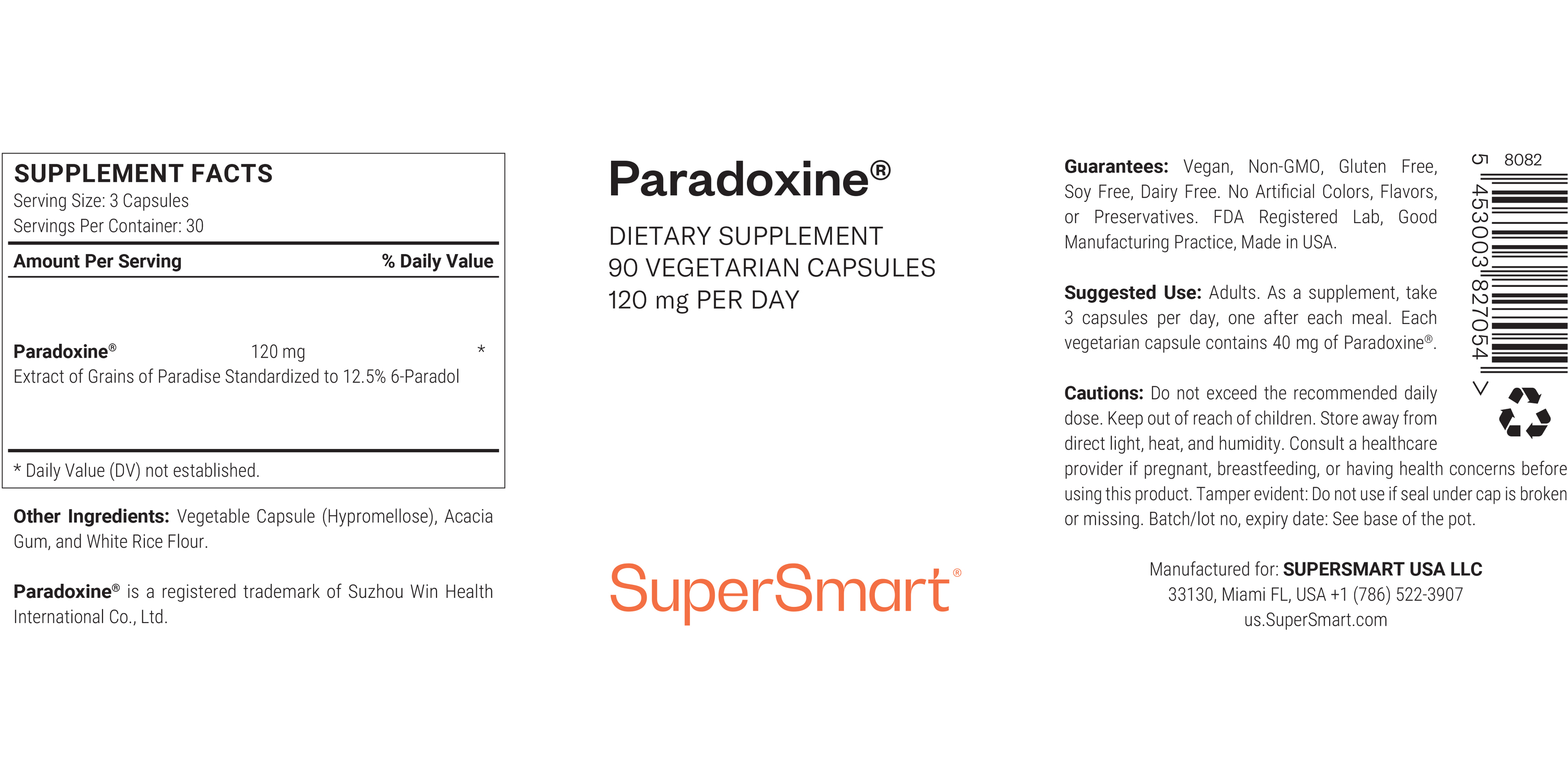 Suplemento Paradoxine®