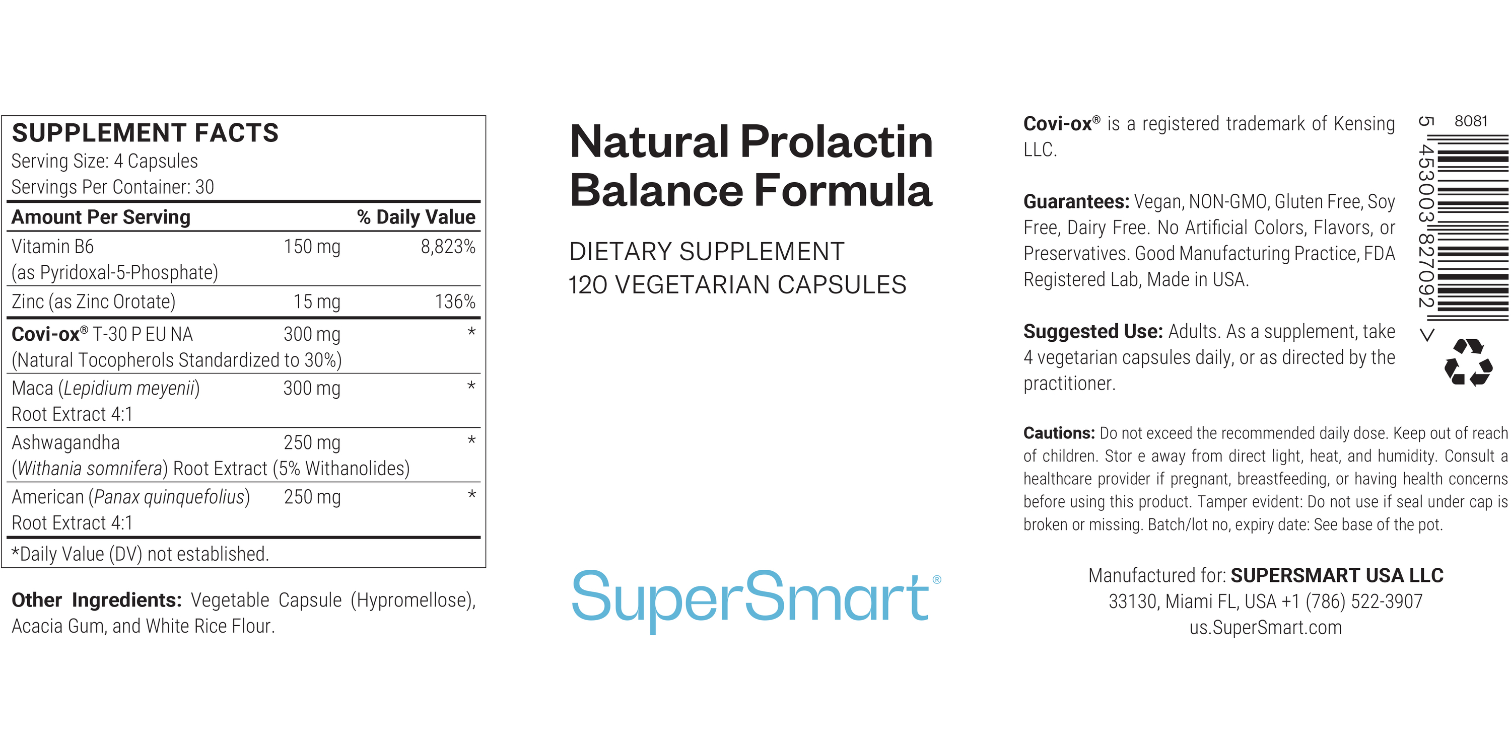 Complément Natural Prolactin Balance Formula