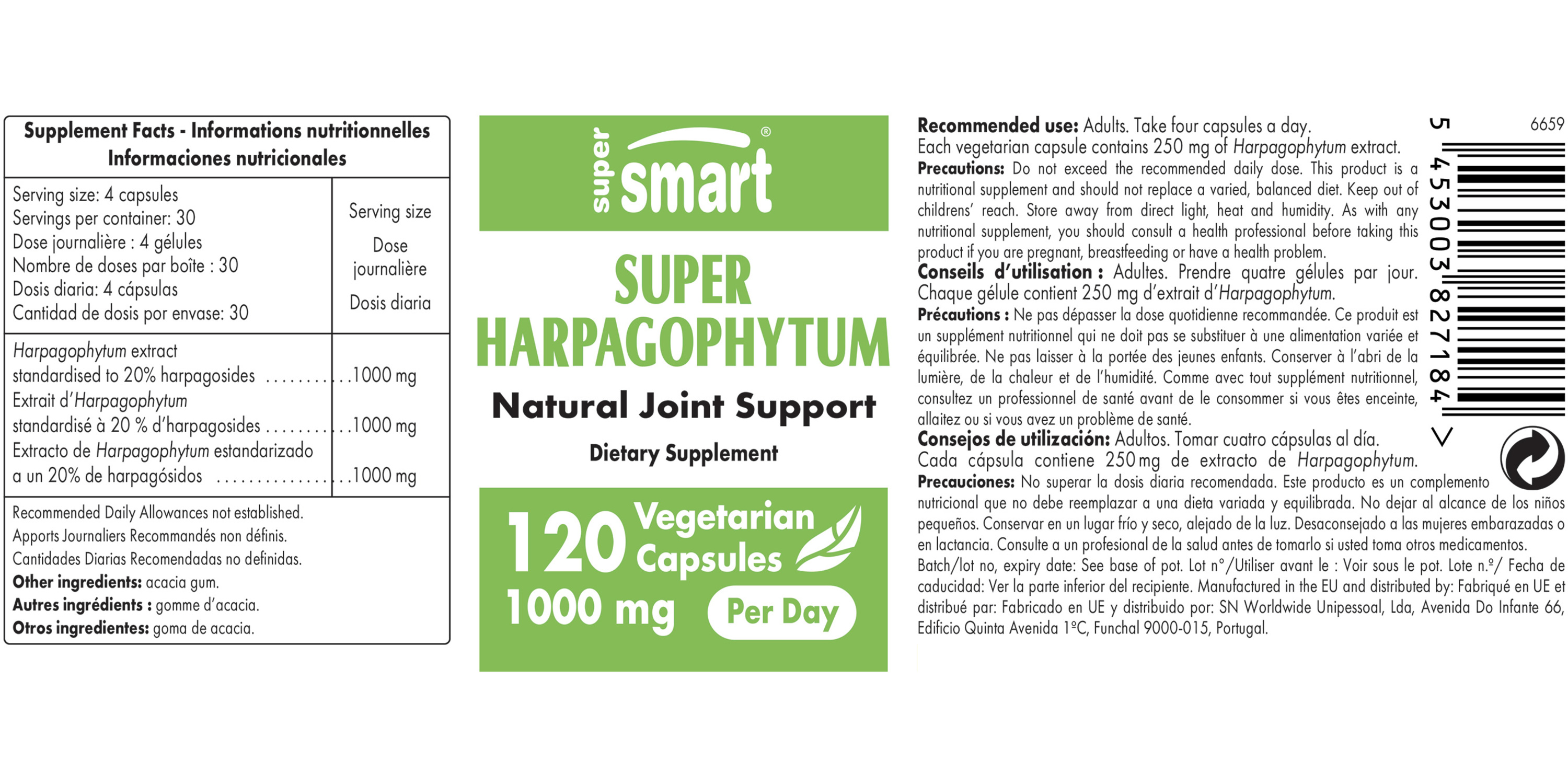 Super Harpagophytum Supplement