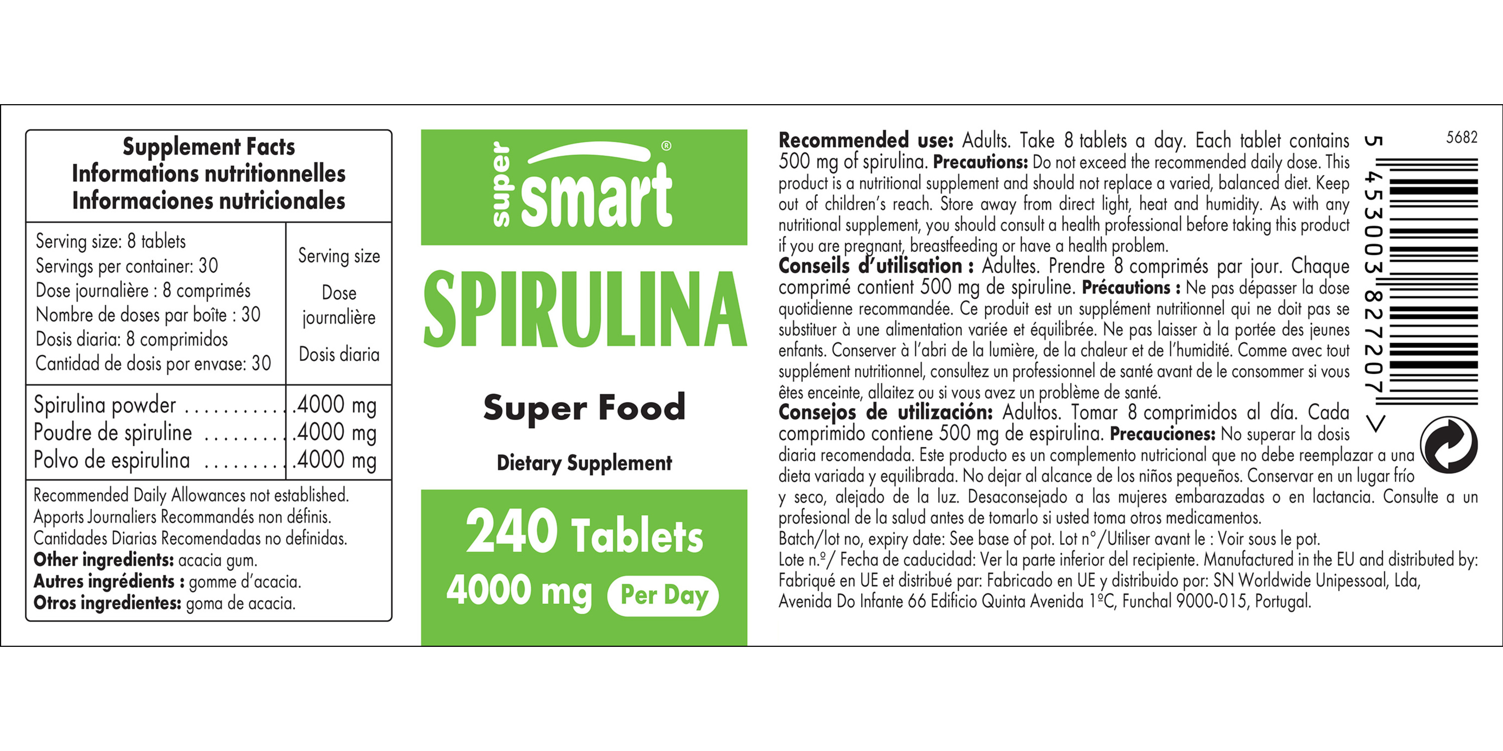 Spirulina Supplement