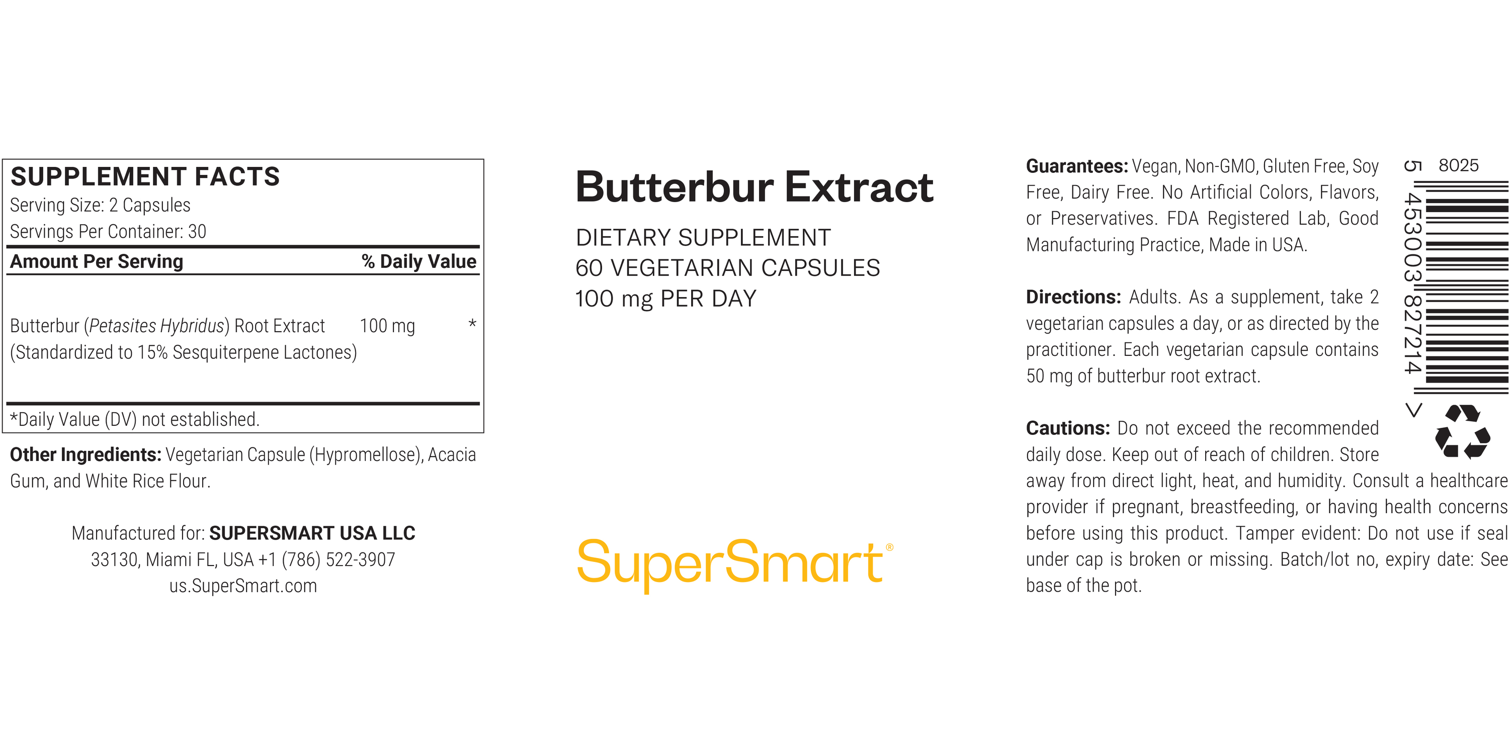 Butterbur Extract 