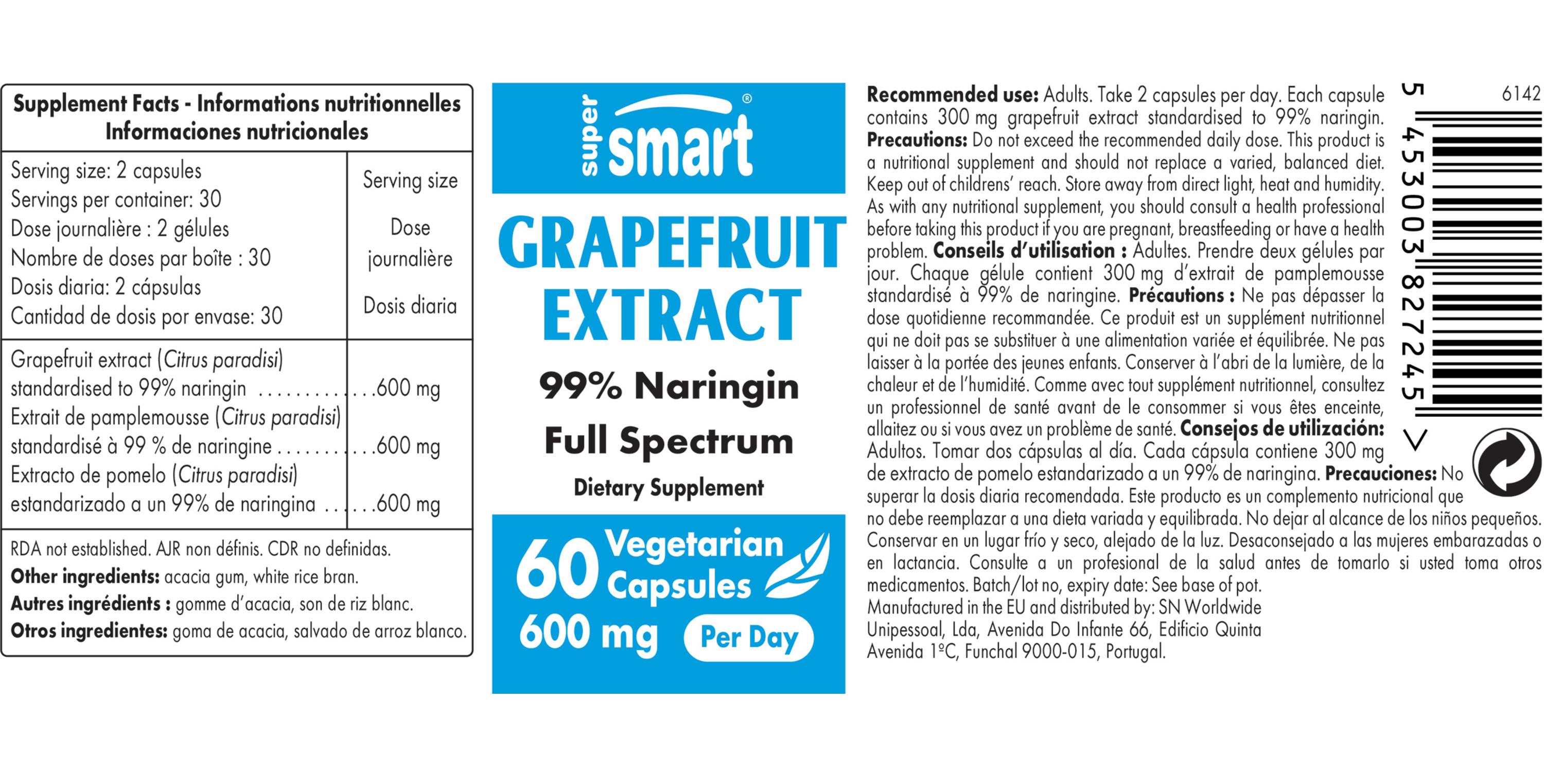 Grapefruit Extract (Naringin)