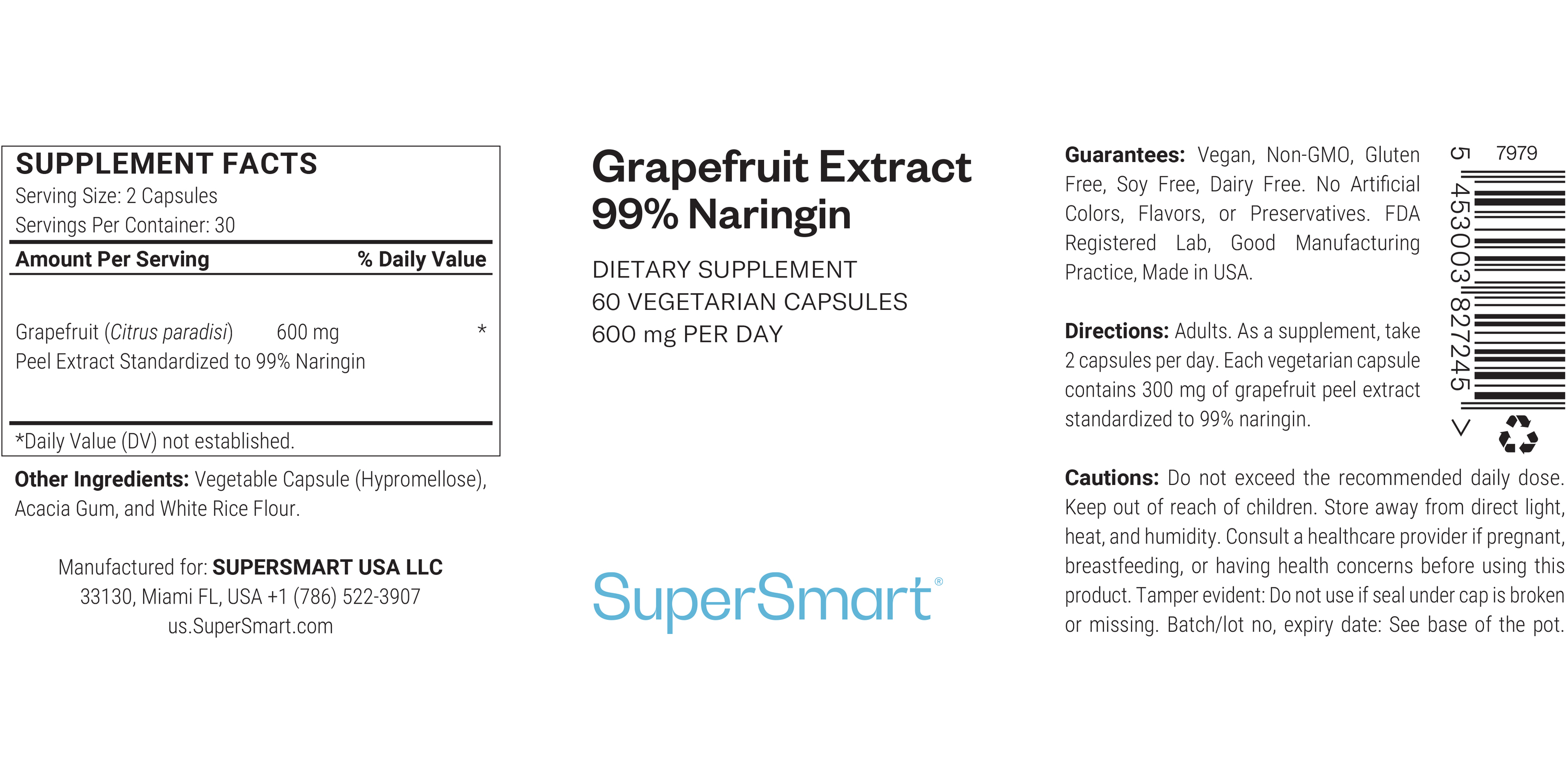 Grapefruit Extract Supplement