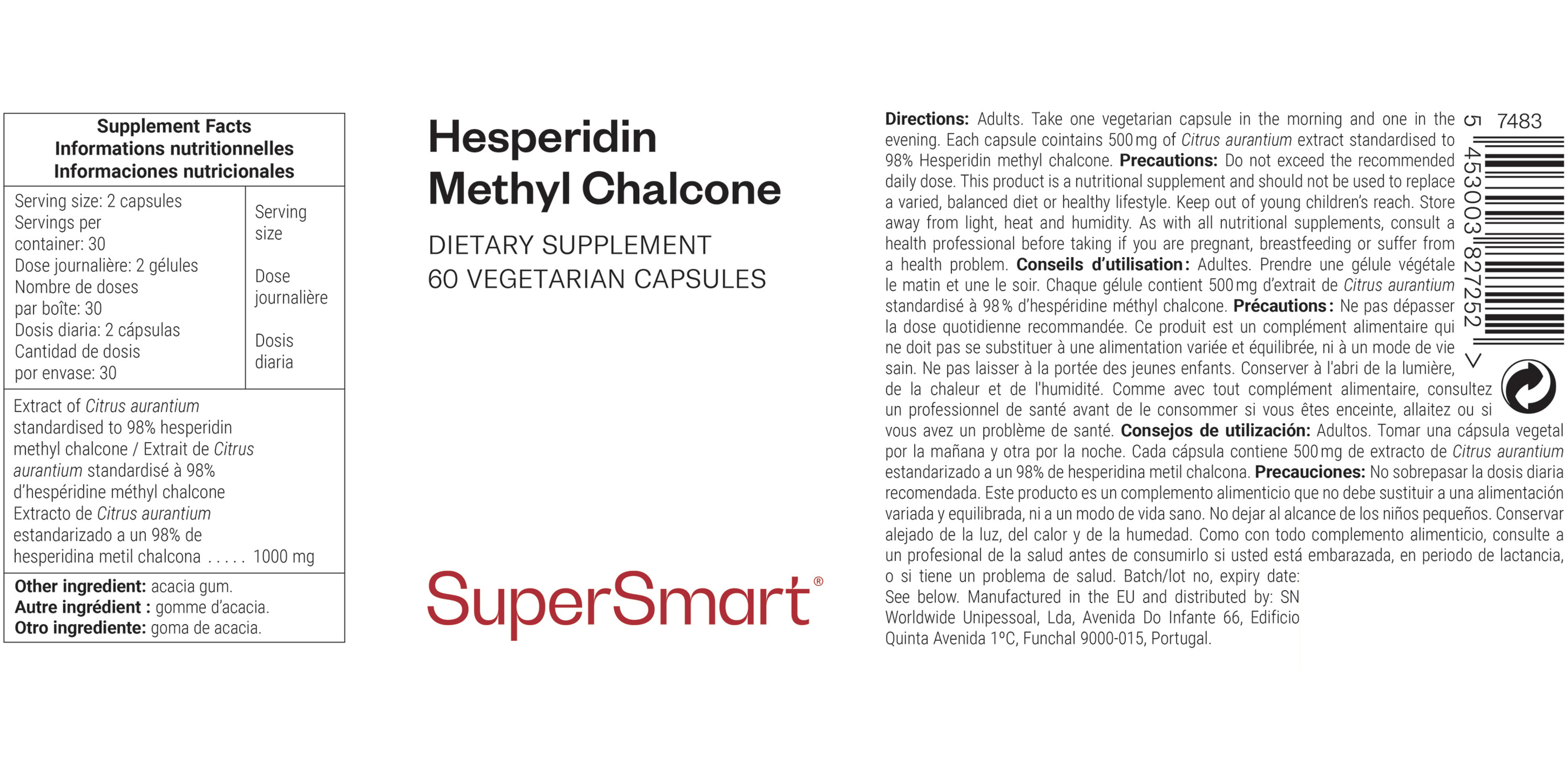 Hesperidin Methyl Chalcone