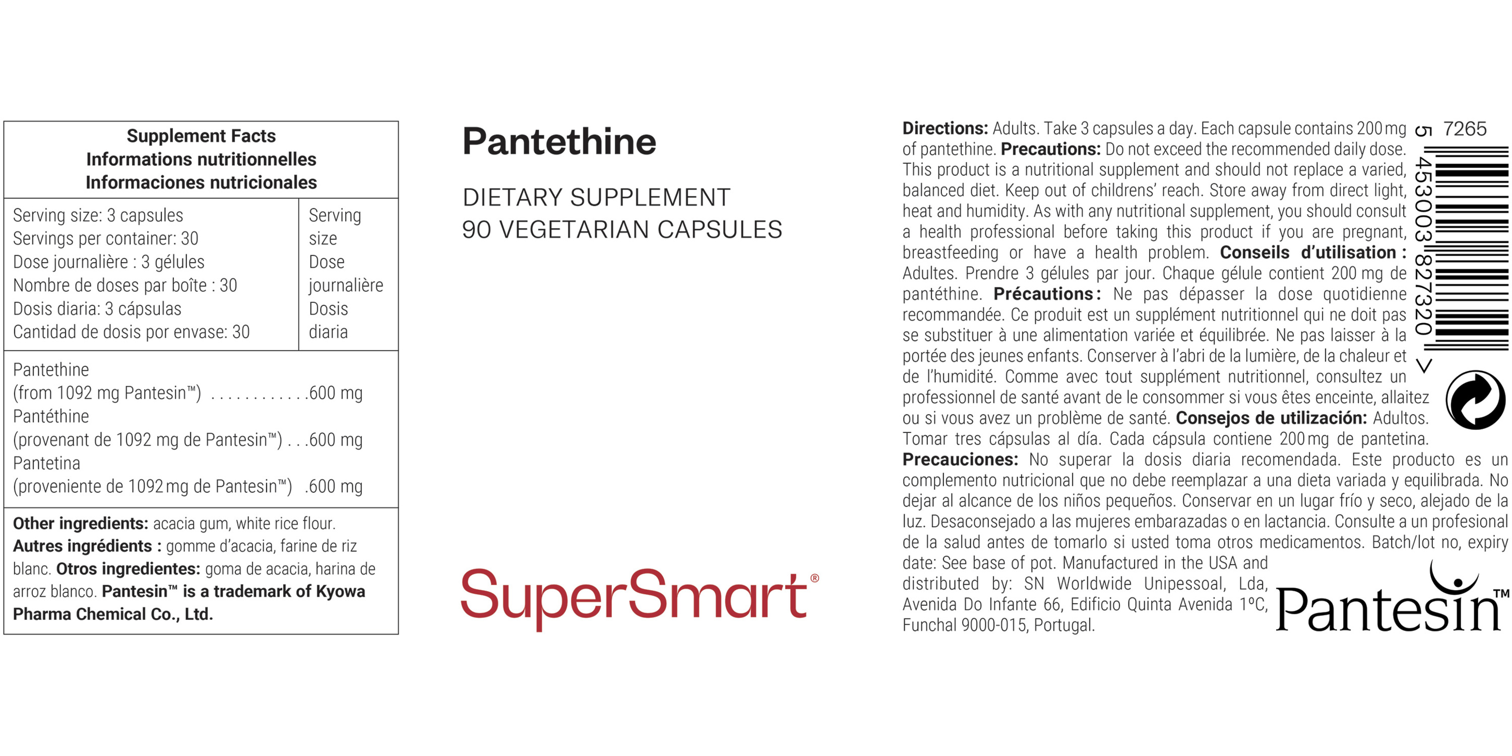 Pantethine
