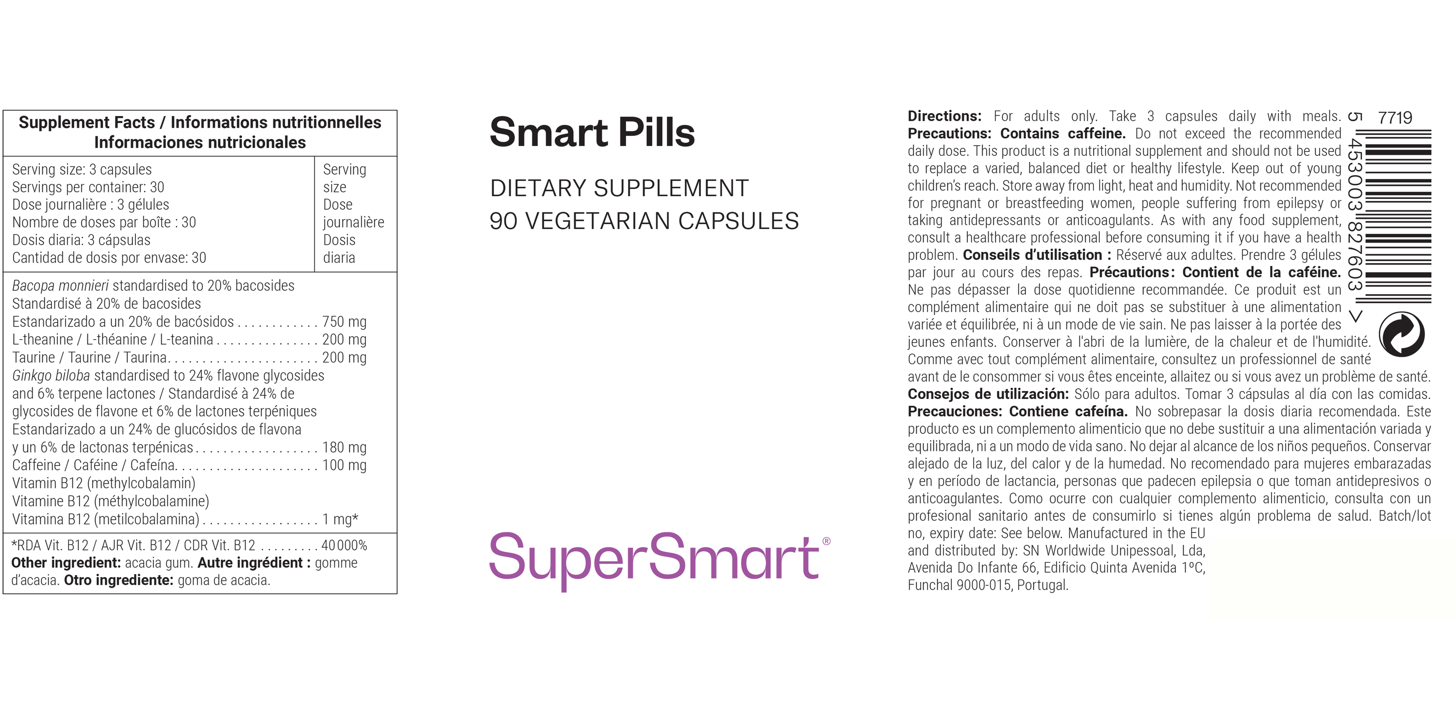 Smart Pills Supplement