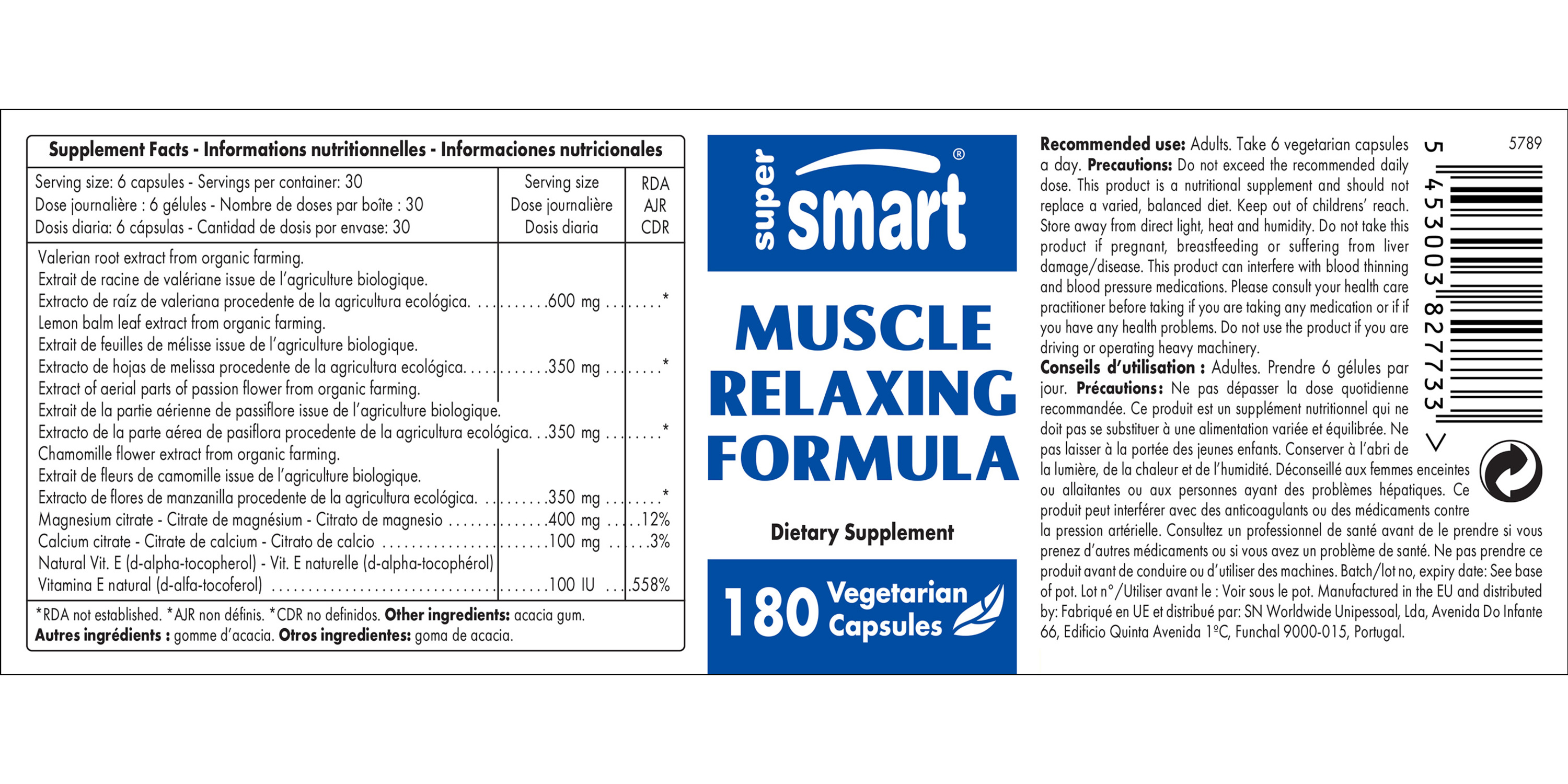 Muscle Relaxing Formula